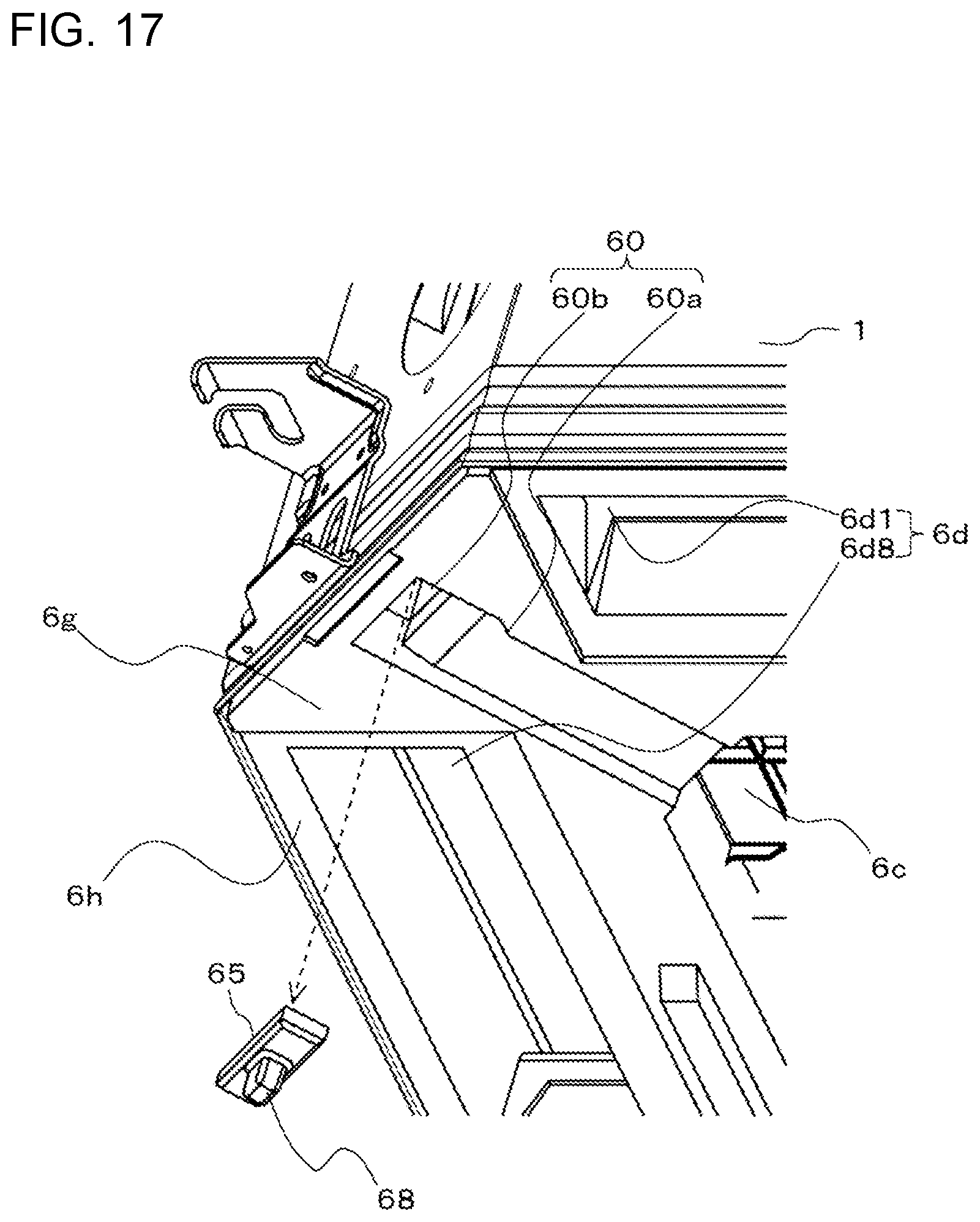 Patent US12092359 Figure 16 – Indoor unit for air-conditioning apparatus and air-conditioning apparatus