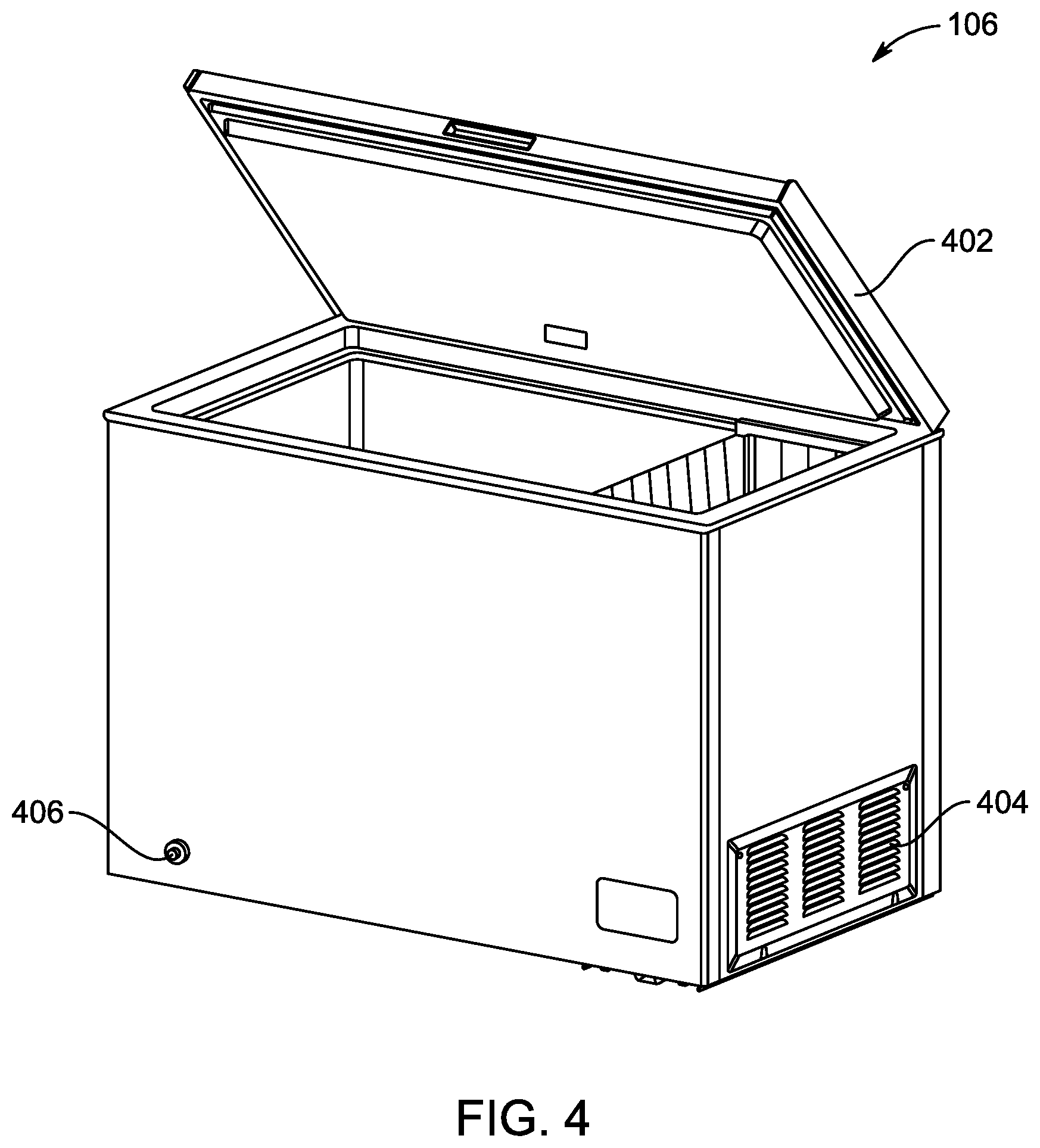 Patent US12092360 Figure 4 – Solar photovoltaic powered phase change material thermal energy storage system