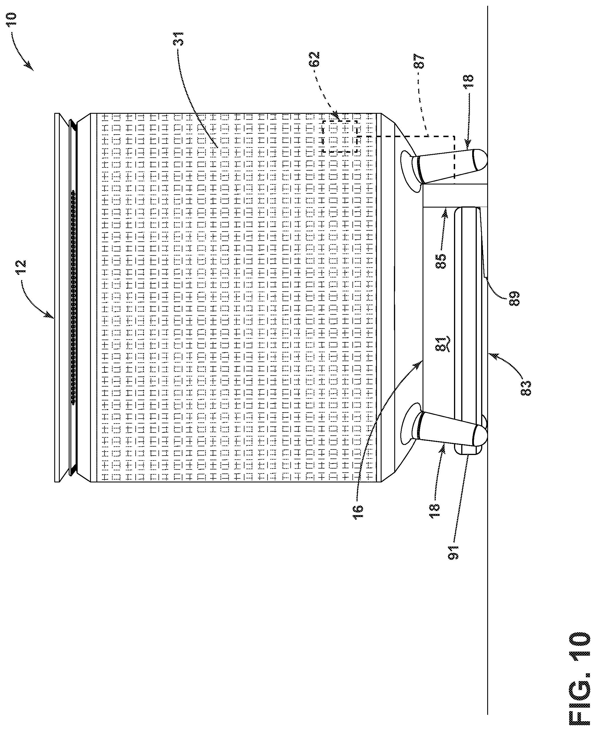 Patent US12092363 Figure 10 – Air purifier in a furniture article