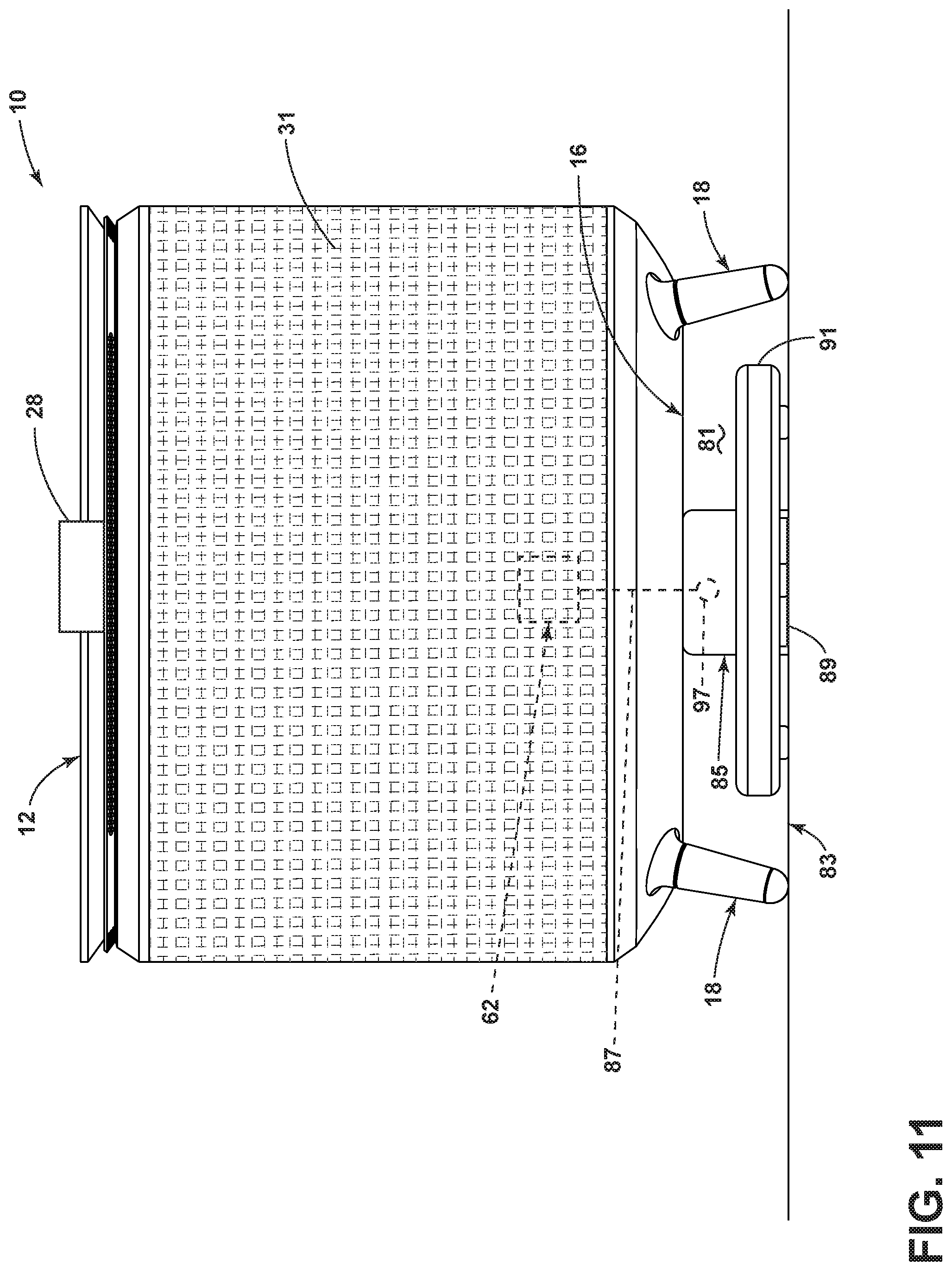 Patent US12092363 Figure 11 – Air purifier in a furniture article