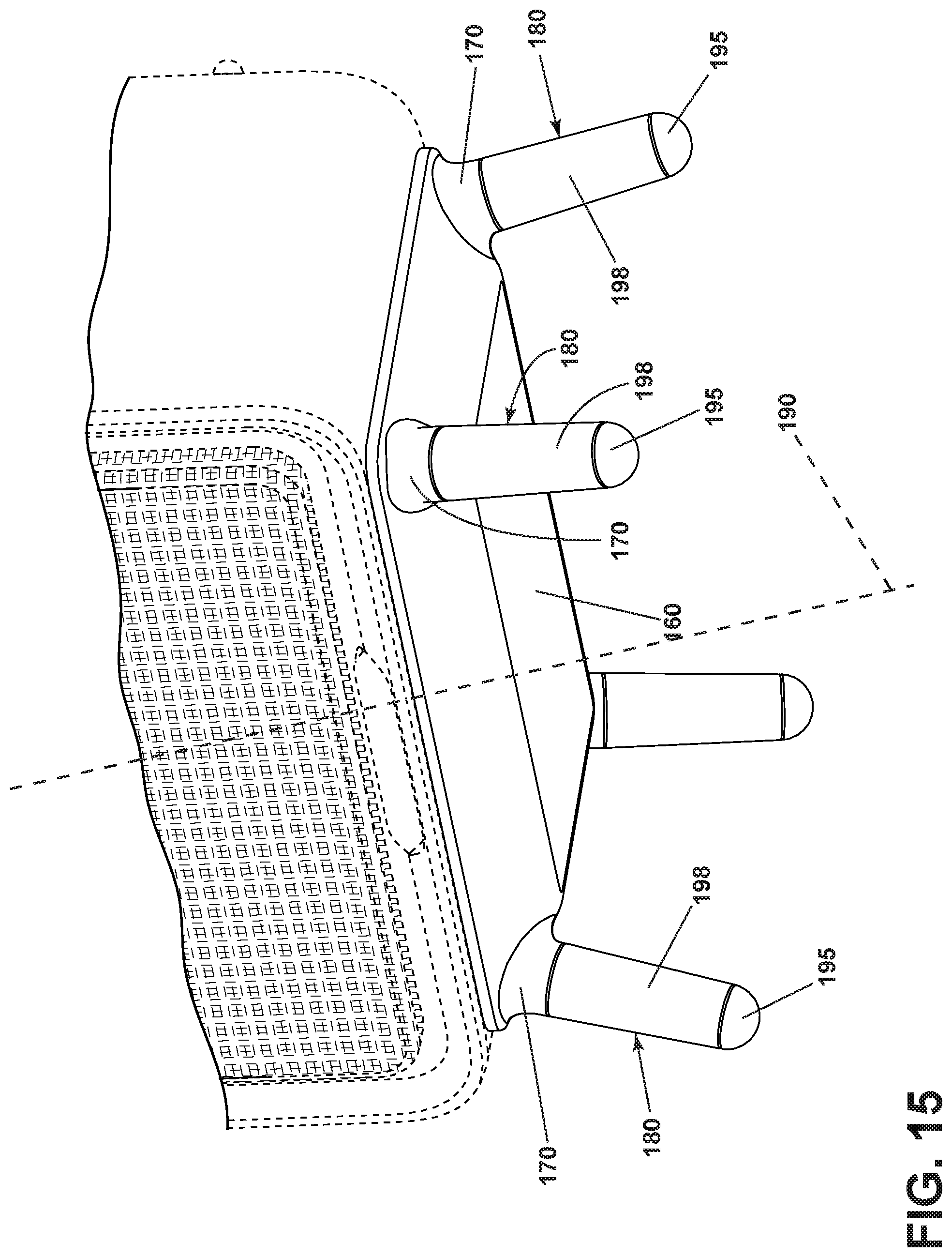 Patent US12092363 Figure 15 – Air purifier in a furniture article