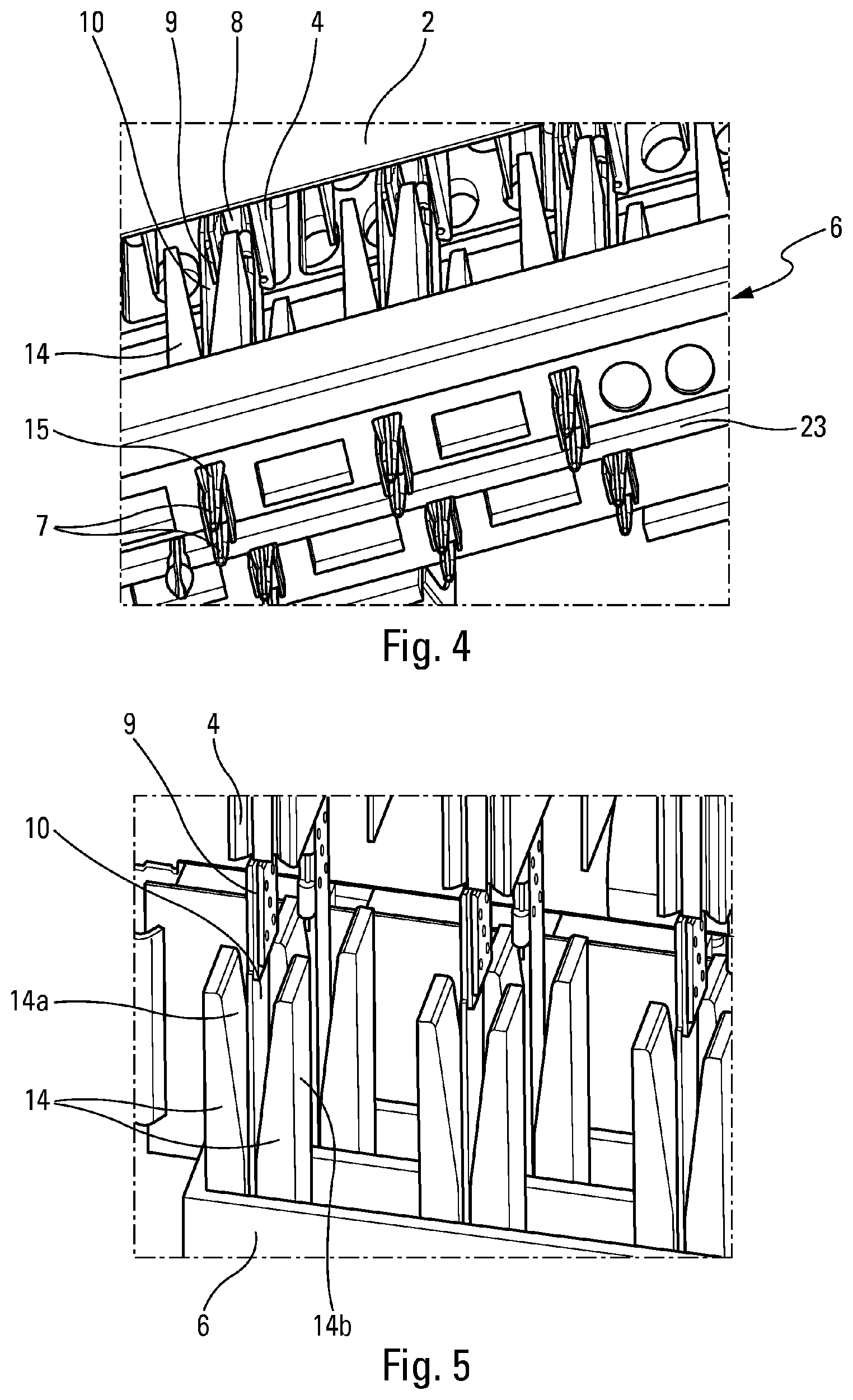 Patent US12092367 Figure 3 – Electric heating device with electrode housing station