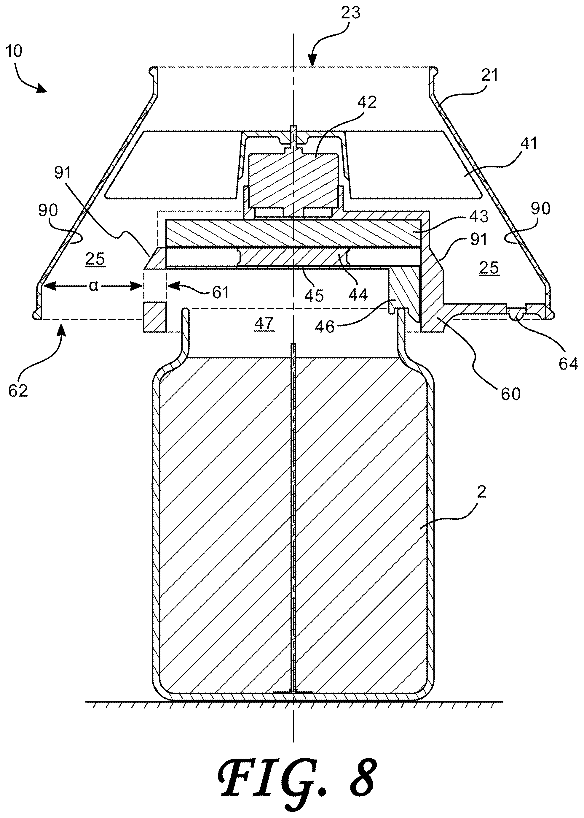 Patent US12092368 Figure 8 – Air treatment apparatus having a thermoelectric generator for controlling air flow and scent dispersion