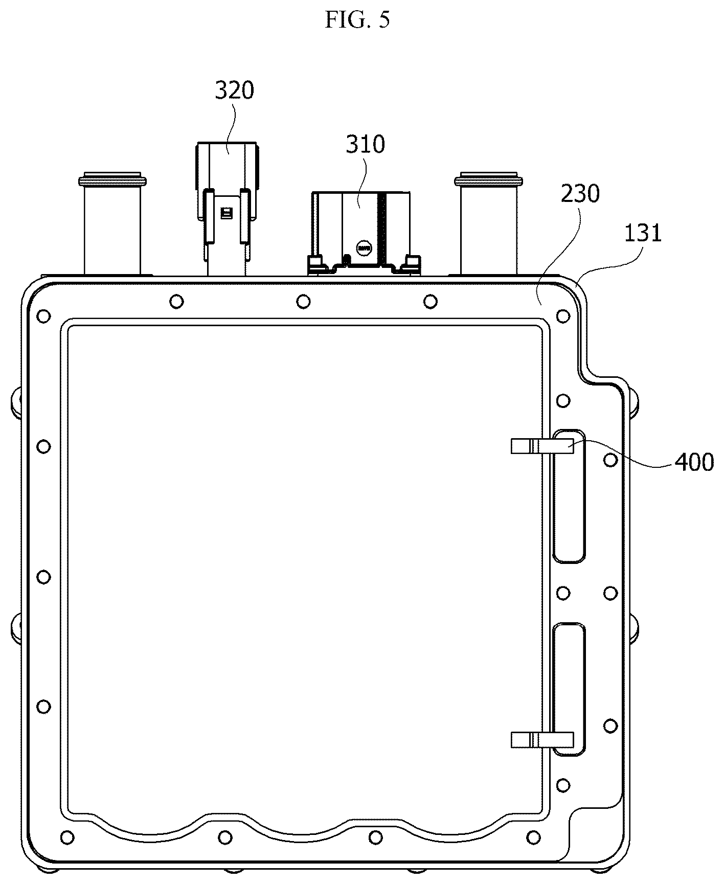 Patent US12092370 Figure 5 – Fluid heater