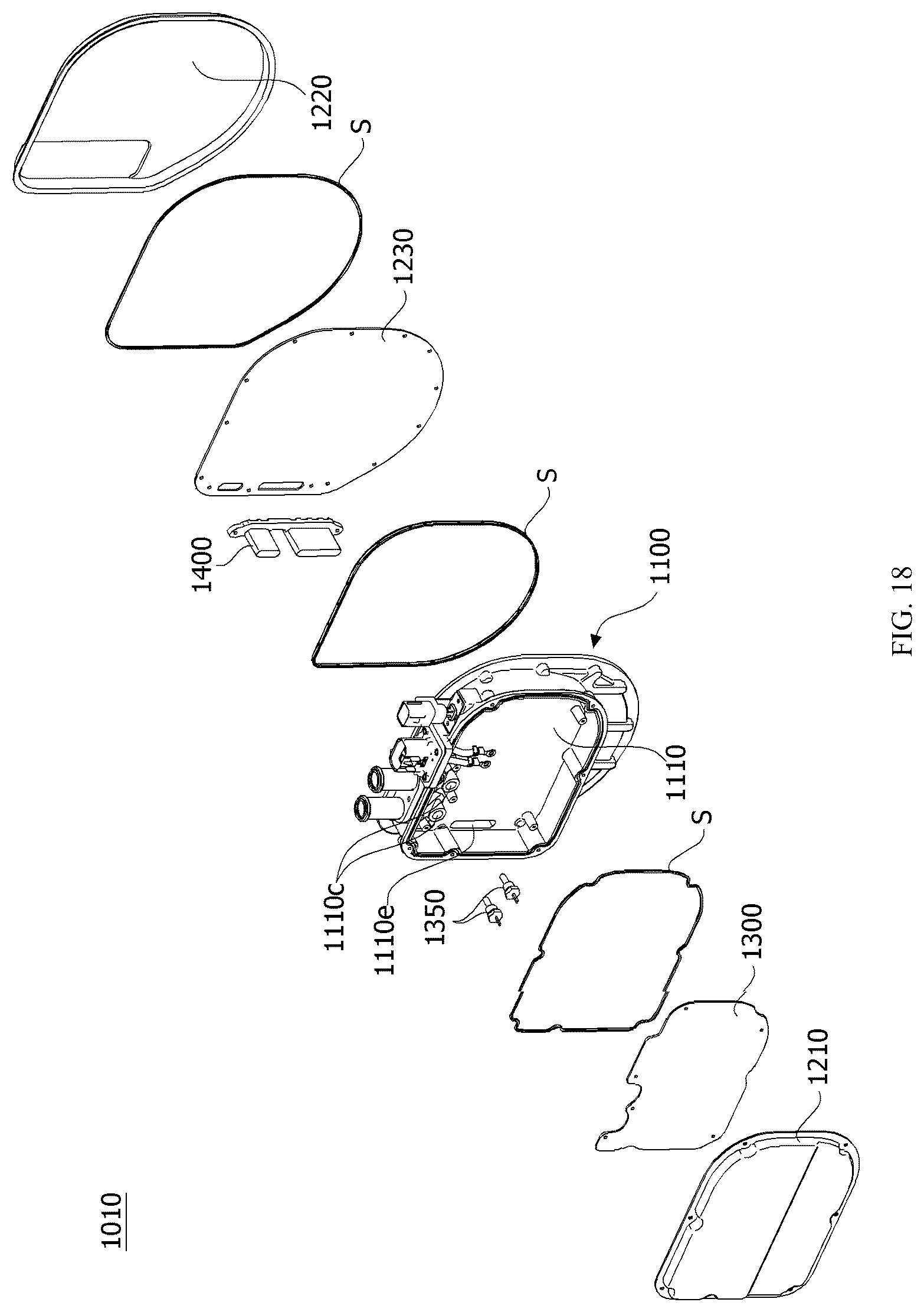 Patent US12092370 Figure 18 – Fluid heater