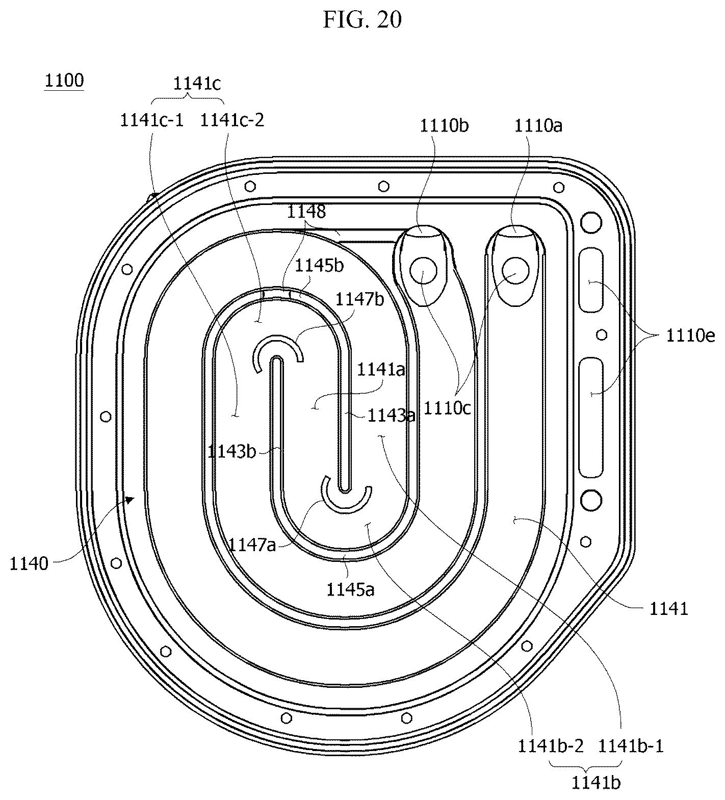 Patent US12092370 Figure 20 – Fluid heater