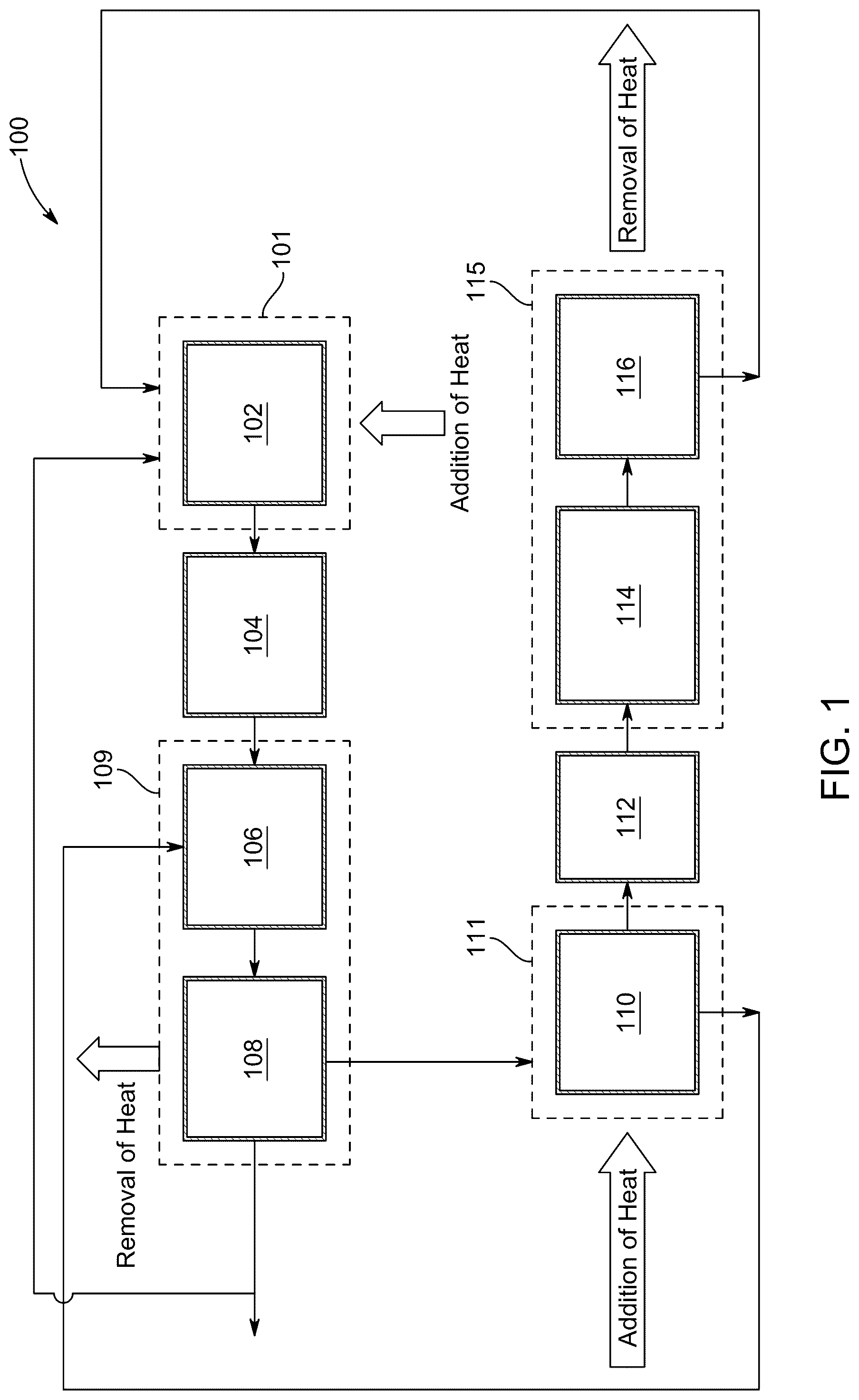 Patent US12092376 Figure 1 – Absorption chiller refrigerator system