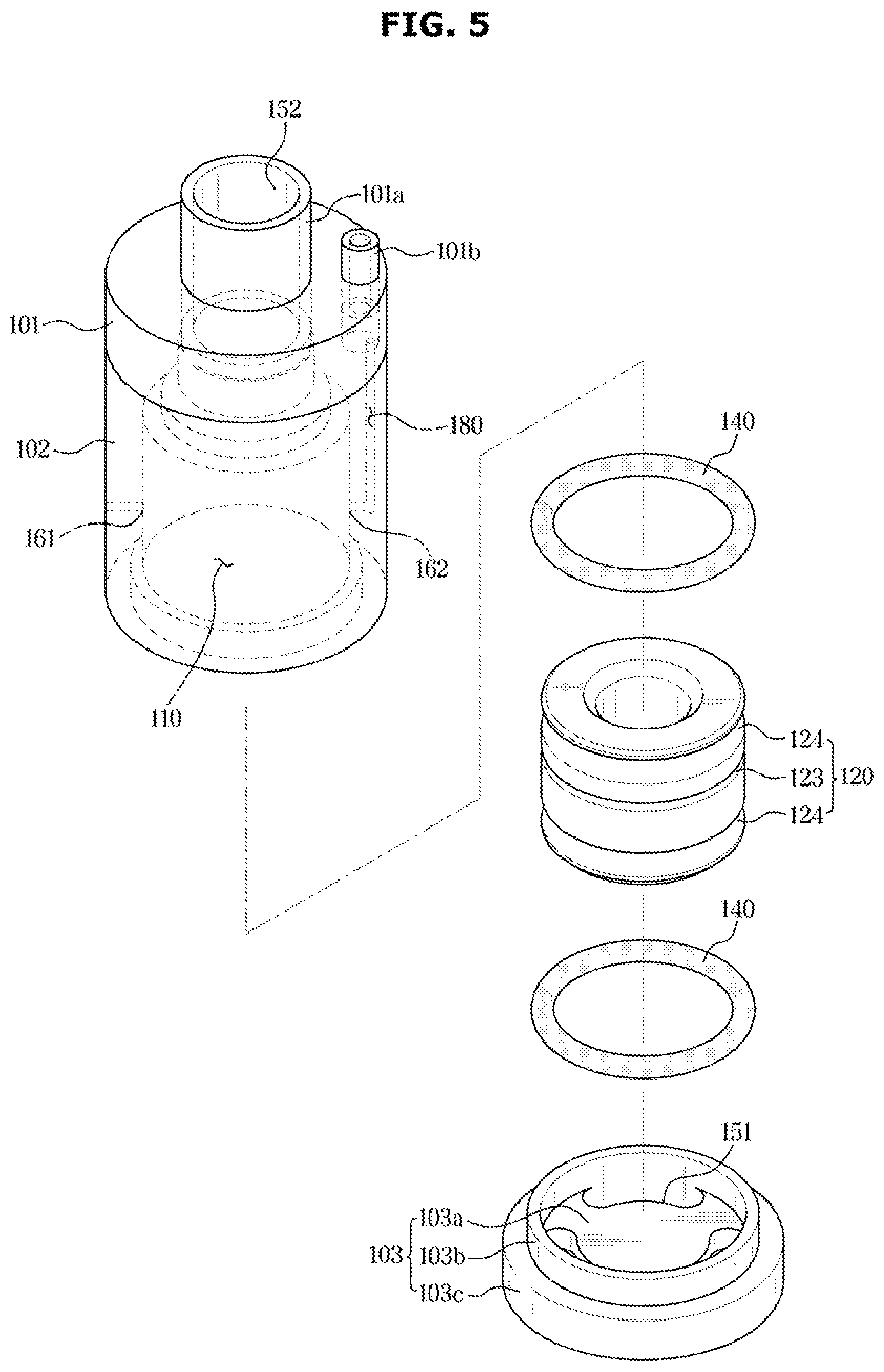 Patent US12092379 Figure 5 – Compressor and refrigeration cycle device having the same