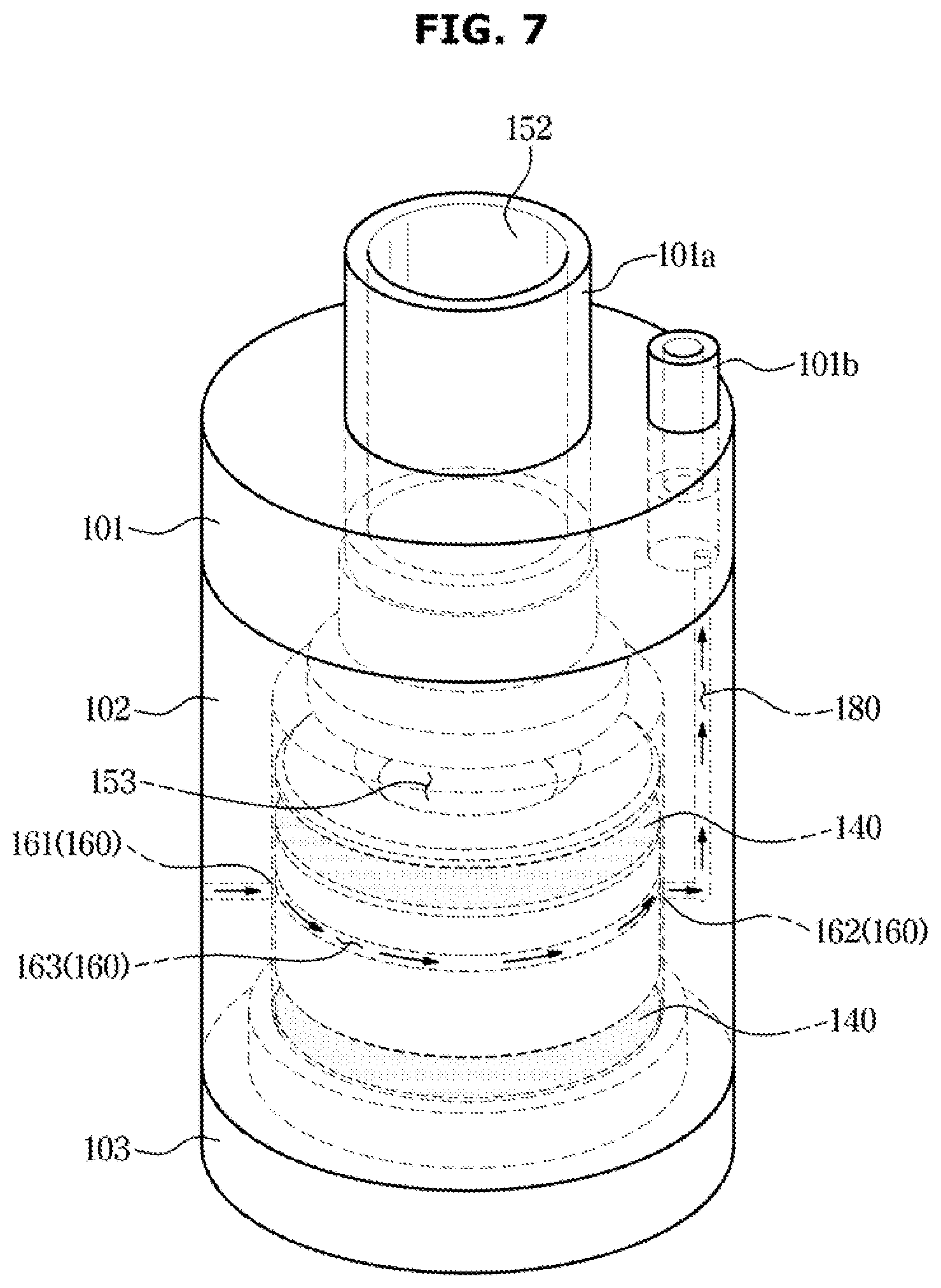 Patent US12092379 Figure 7 – Compressor and refrigeration cycle device having the same