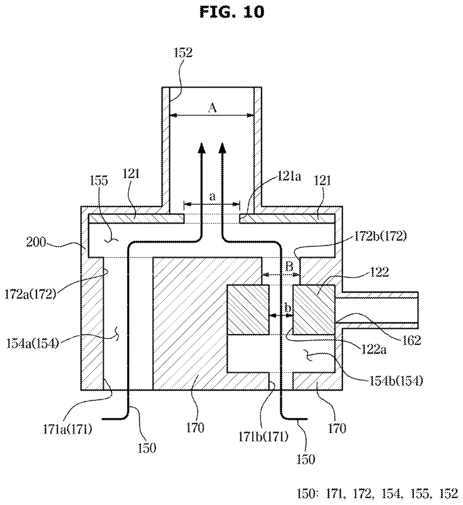 Patent US12092379 Figure 10 – Compressor and refrigeration cycle device having the same