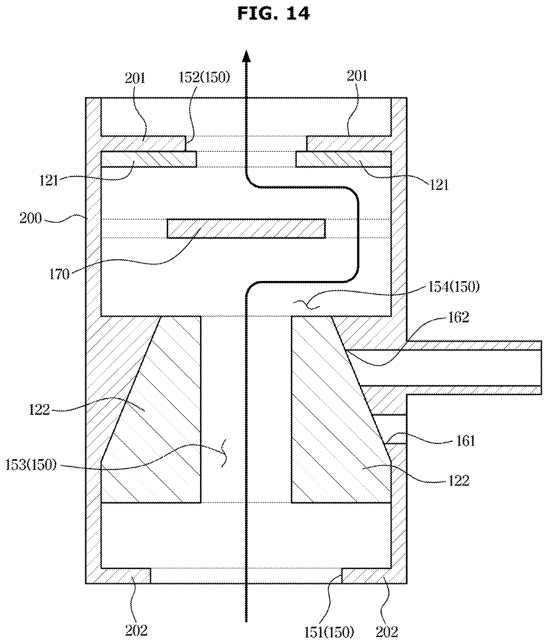 Patent US12092379 Figure 14 – Compressor and refrigeration cycle device having the same