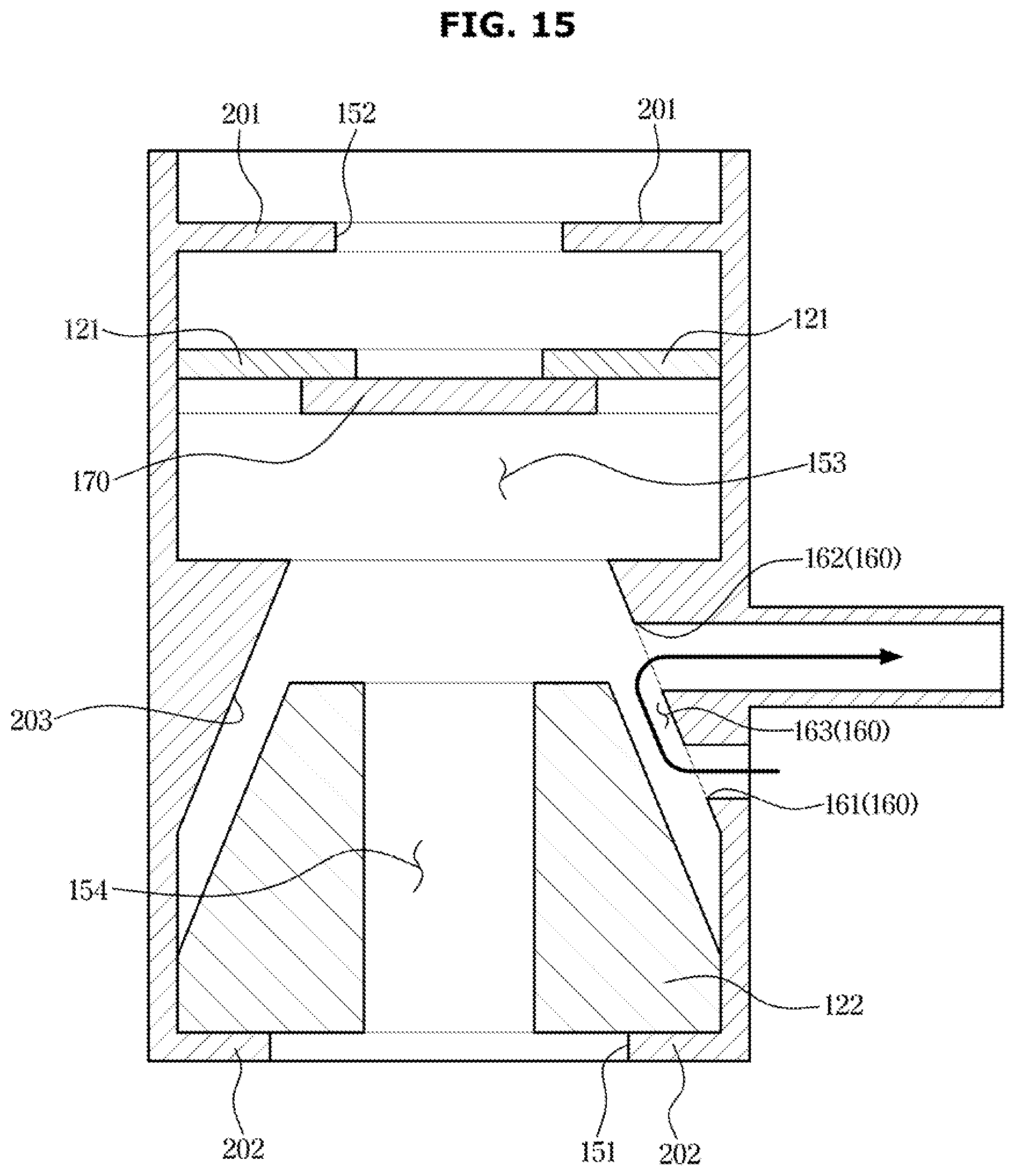 Patent US12092379 Figure 15 – Compressor and refrigeration cycle device having the same