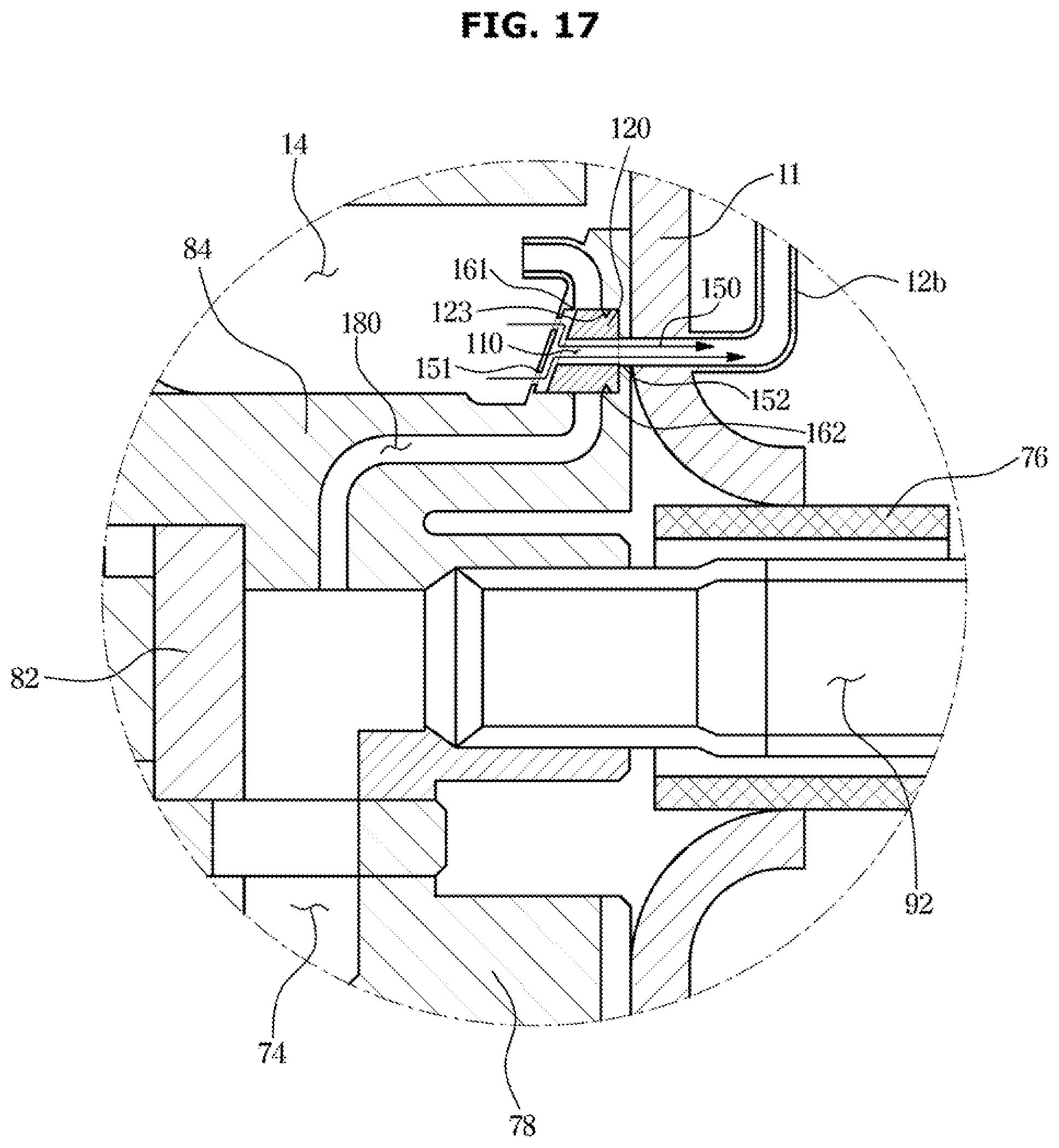Patent US12092379 Figure 17 – Compressor and refrigeration cycle device having the same