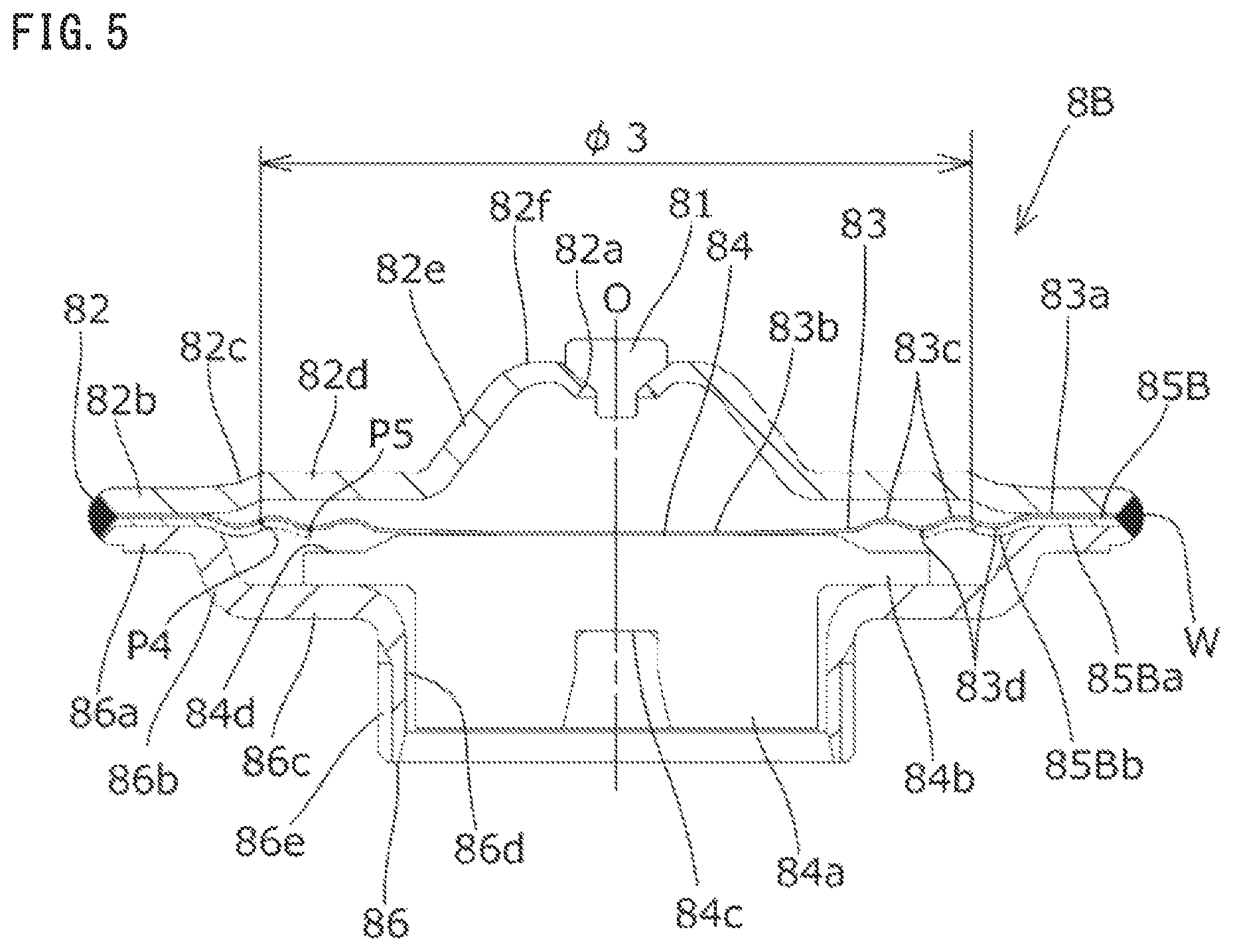 Patent US12092380 Figure 5 – Power element and expansion valve using same