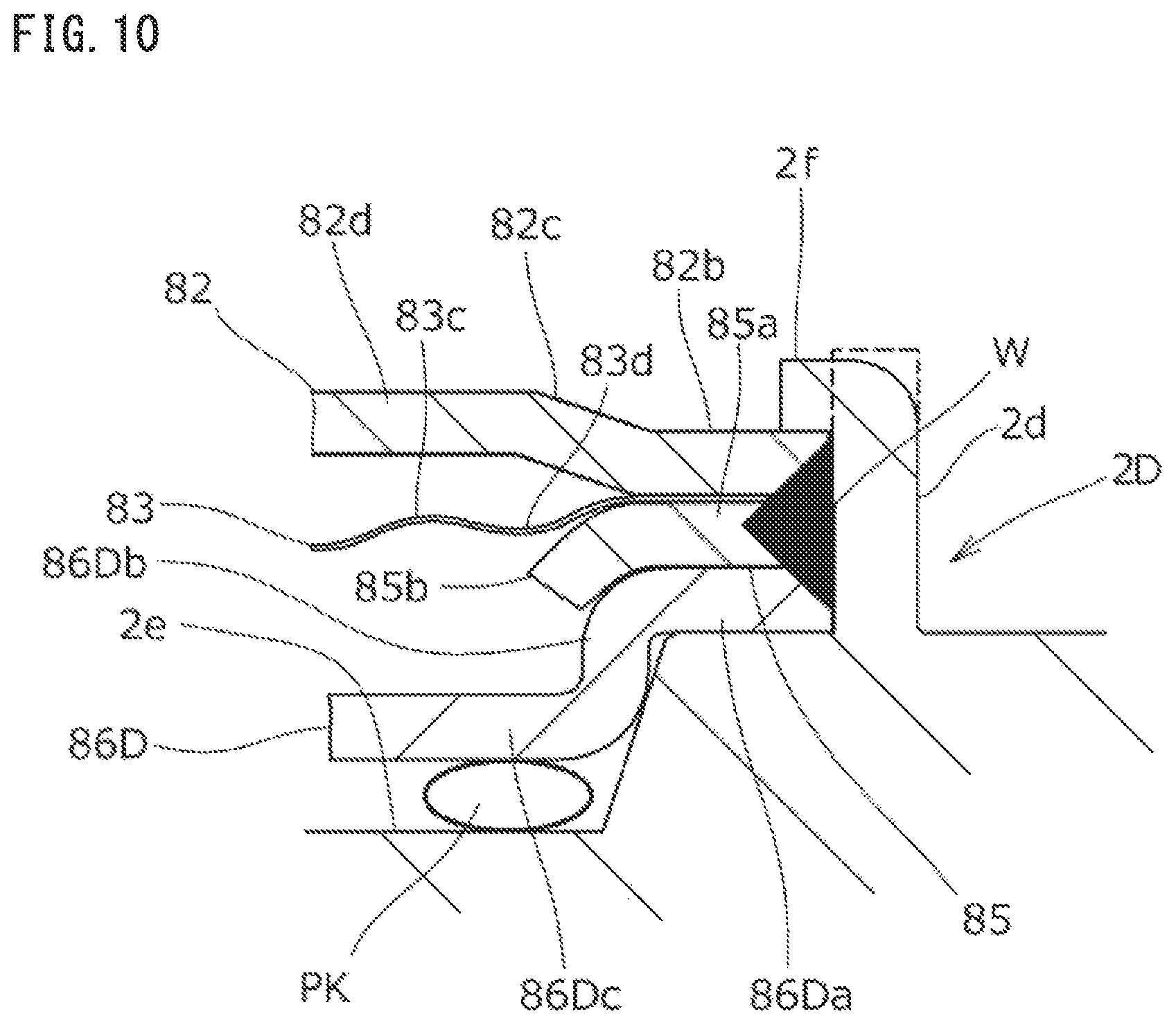 Patent US12092380 Figure 9 – Power element and expansion valve using same
