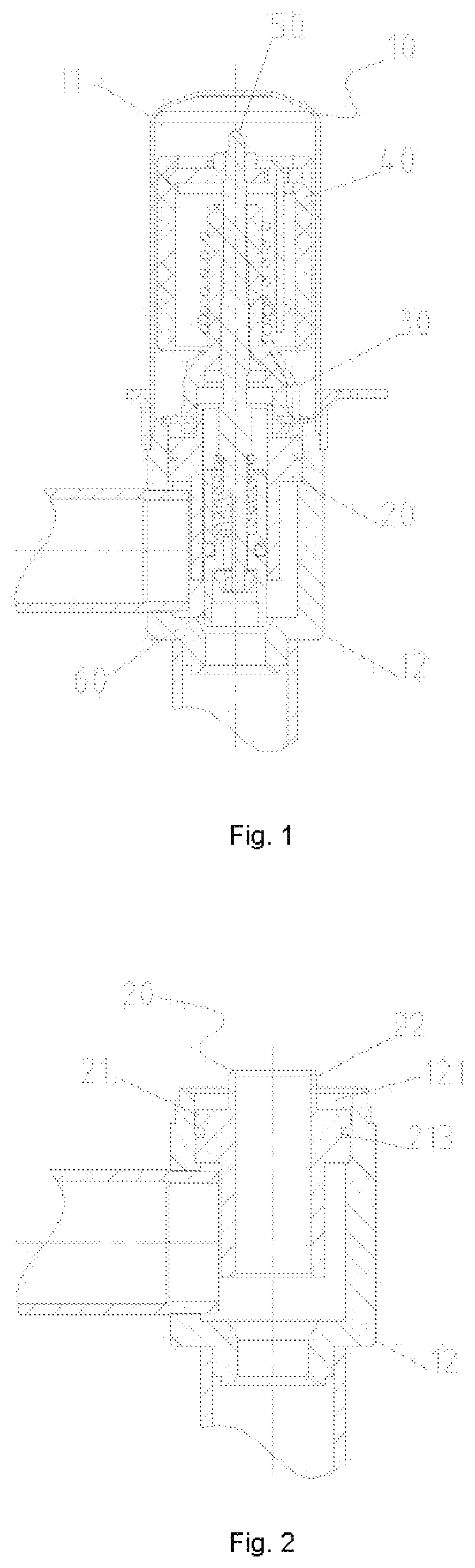 Patent US12092381 Figure 1 – Electronic expansion valve and assembling method of electronic expansion valve