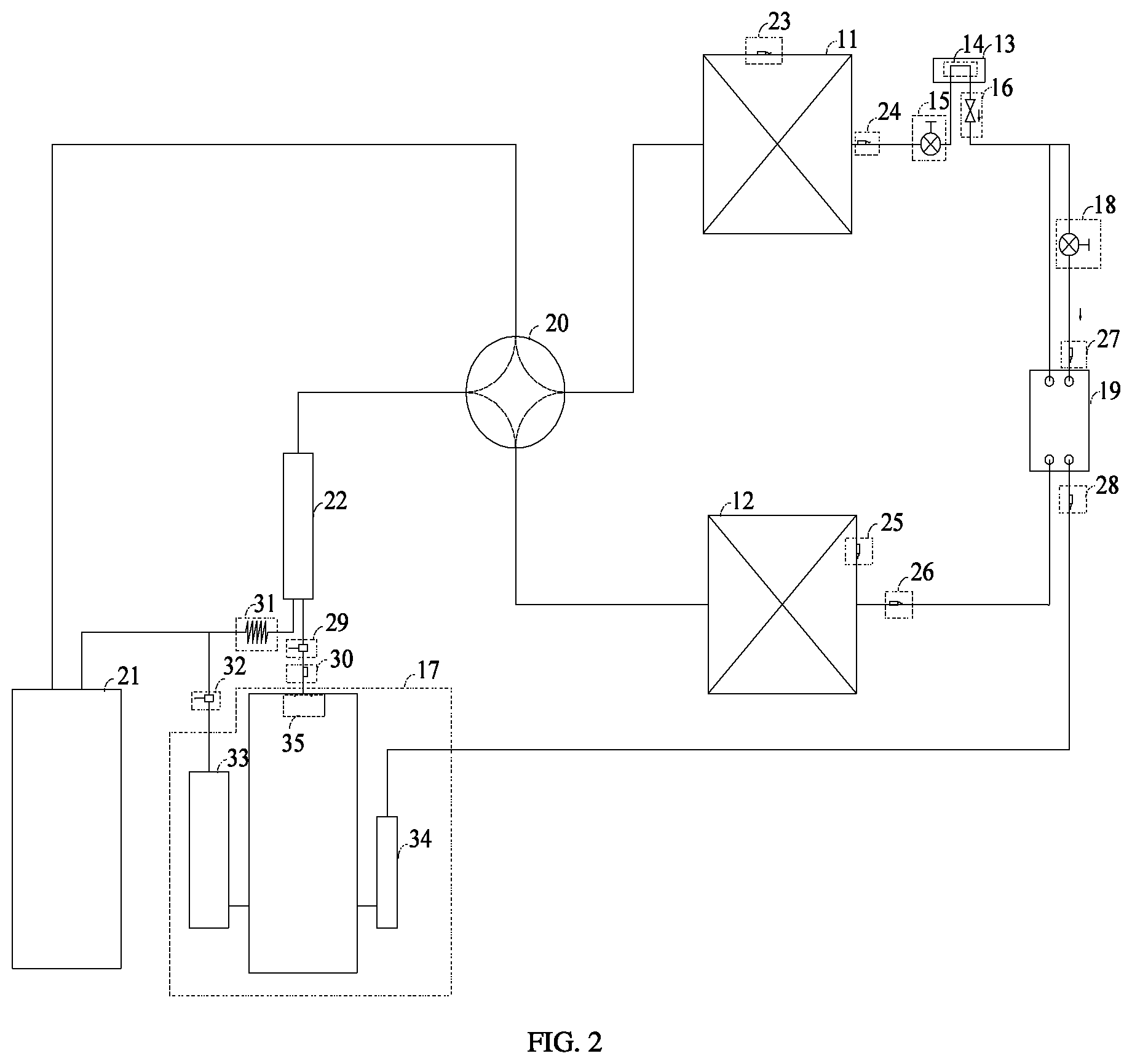 Patent US12092384 Figure 2 – Air conditioner control method and device and air conditioner