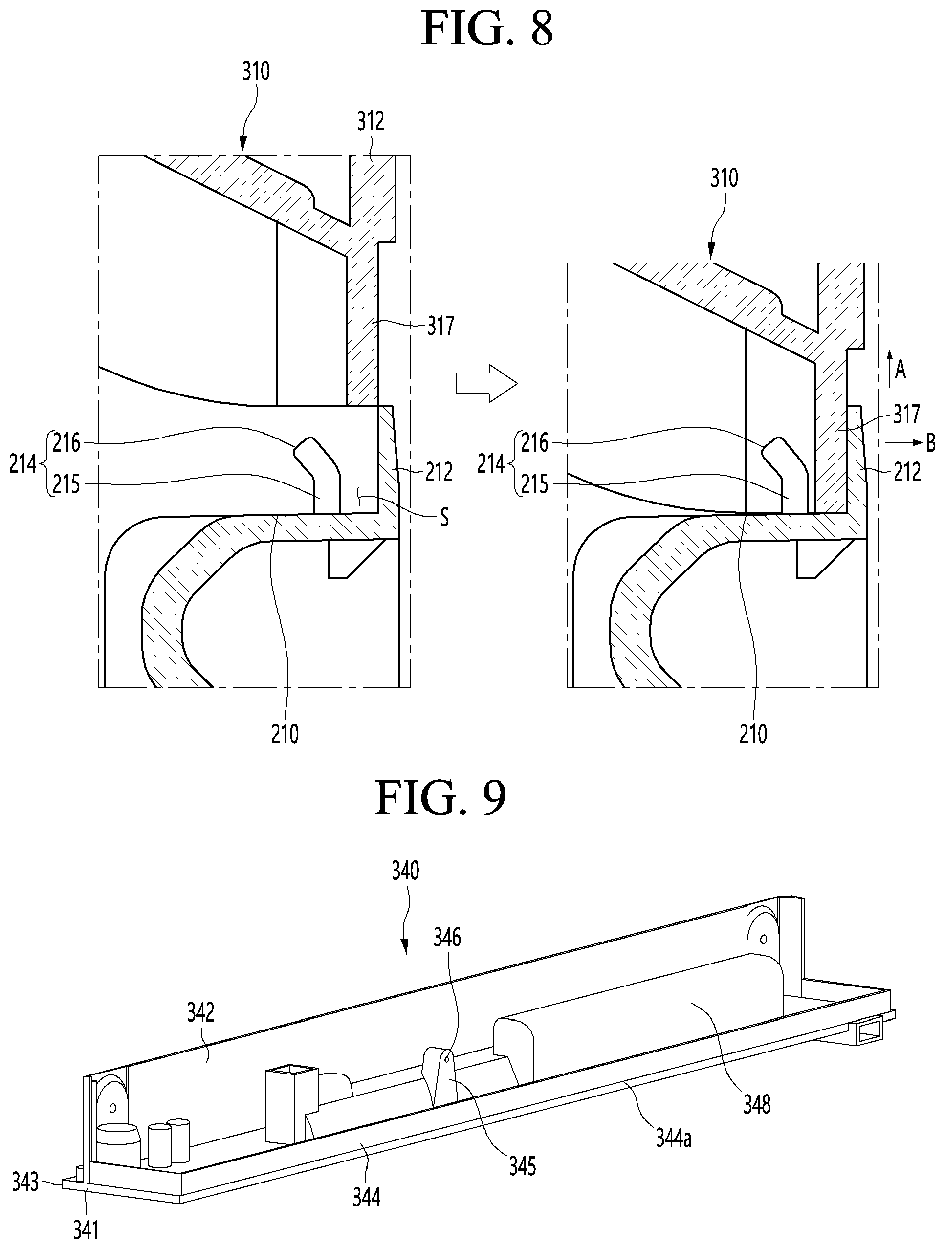 Patent US12092387 Figure 7 – Refrigerator