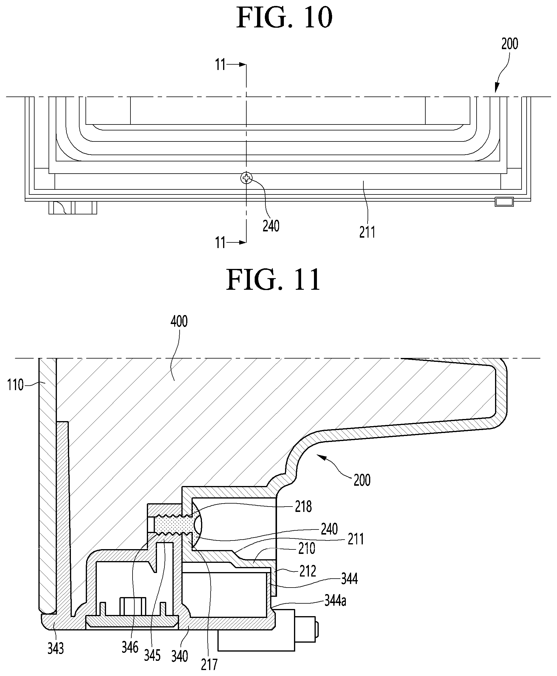 Patent US12092387 Figure 8 – Refrigerator