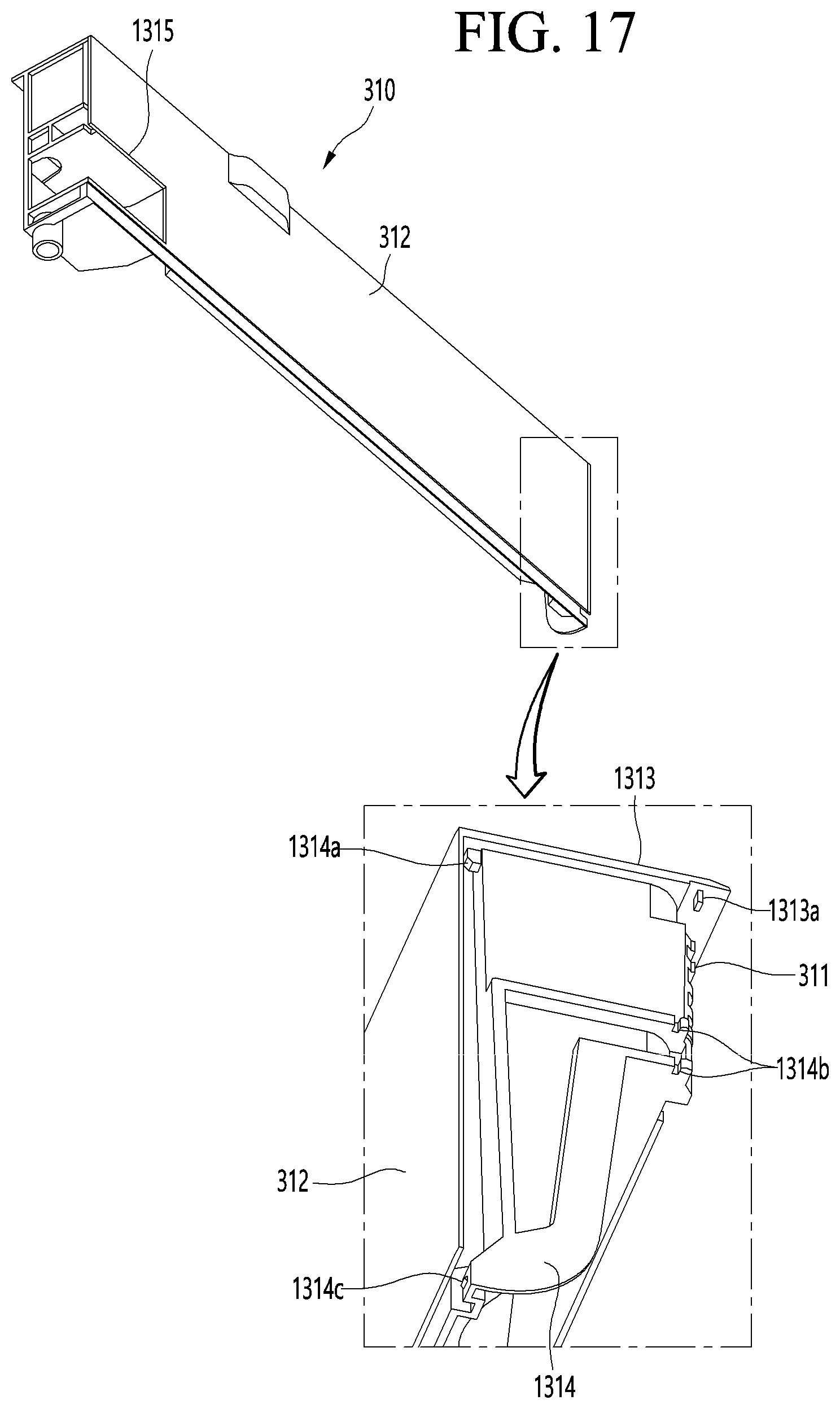 Patent US12092387 Figure 14 – Refrigerator