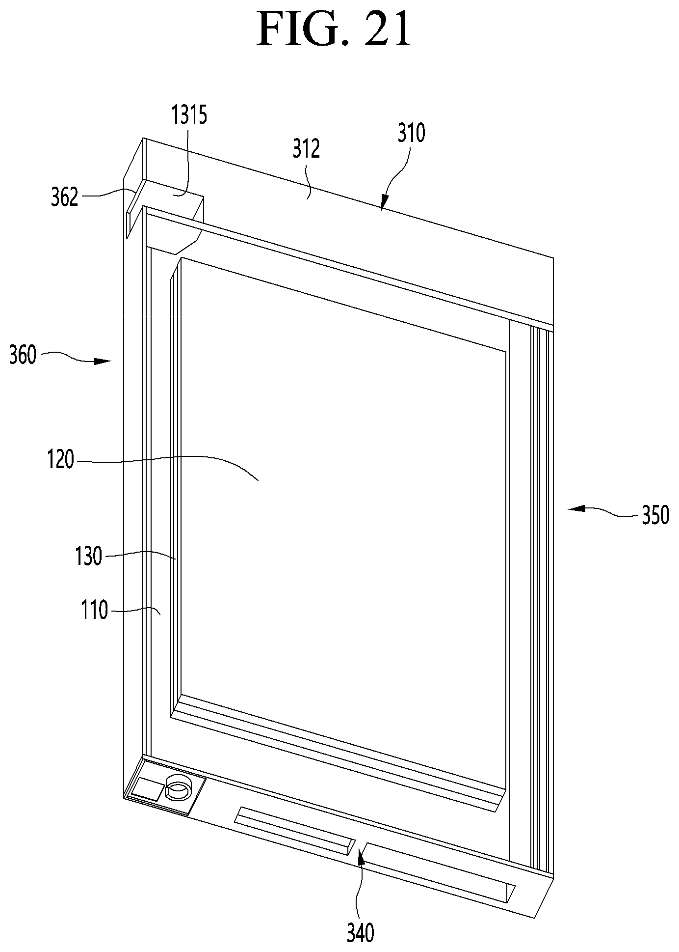 Patent US12092387 Figure 18 – Refrigerator