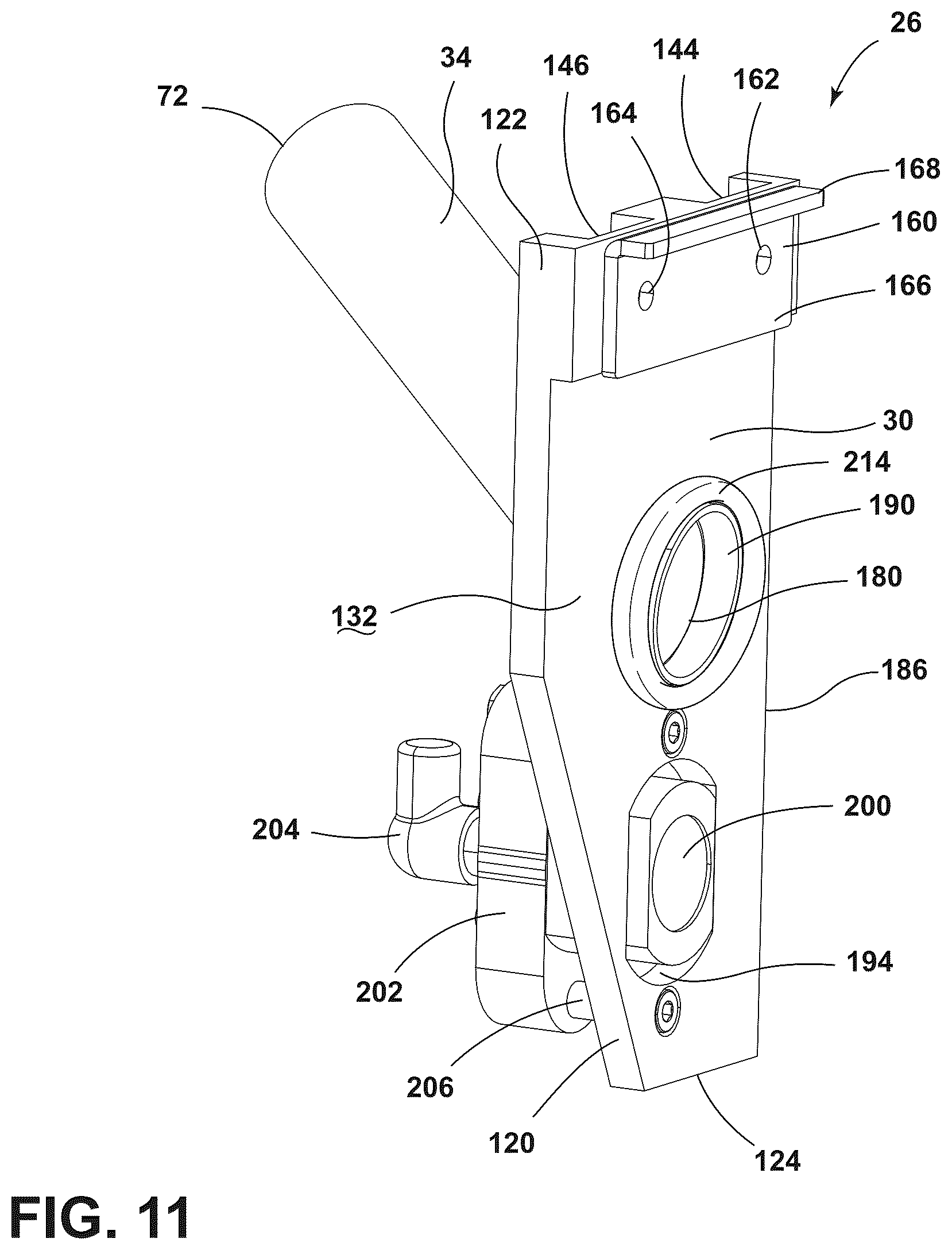 Patent US12092388 Figure 11 – Connector assembly for vacuum insulated structures