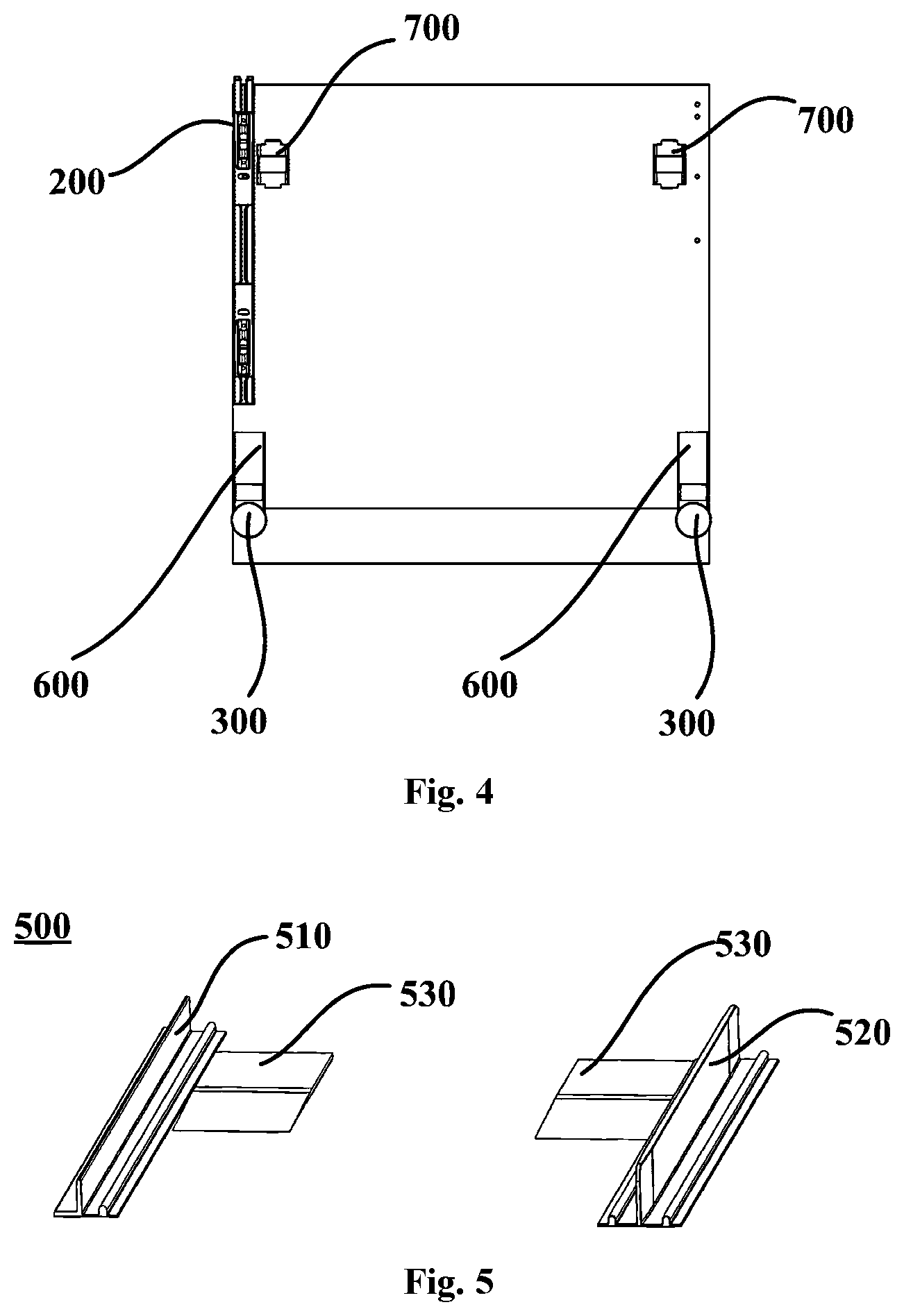 Patent US12092389 Figure 3 – Built-in refrigerator and installation device and auxiliary installation assembly therefor