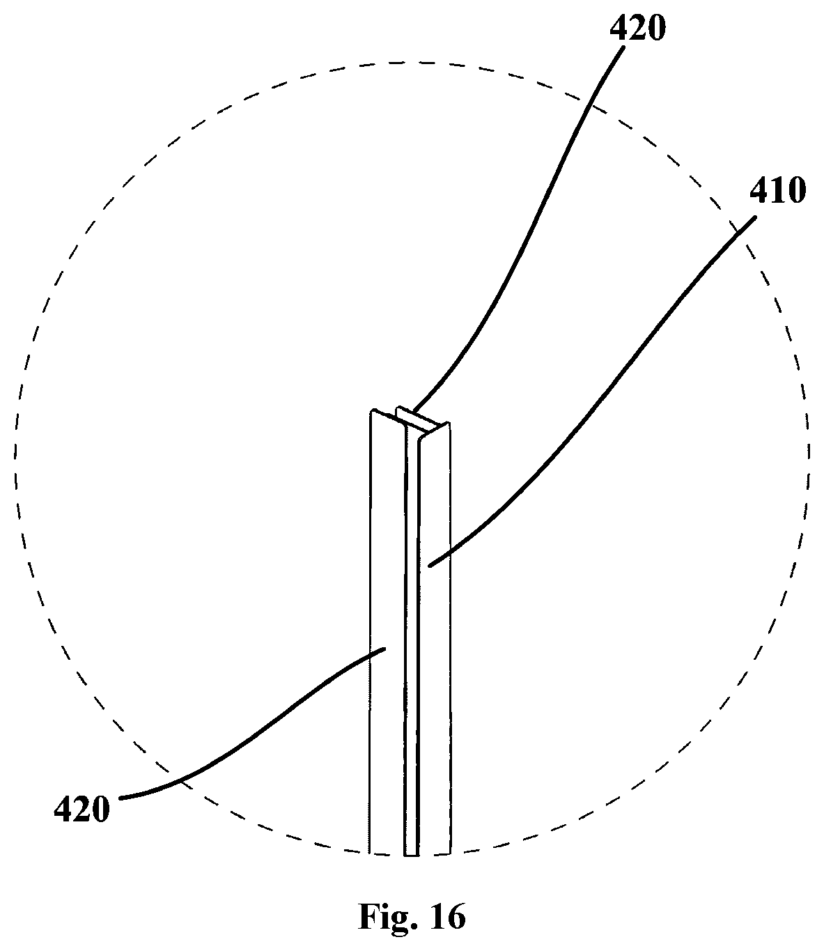 Patent US12092389 Figure 11 – Built-in refrigerator and installation device and auxiliary installation assembly therefor
