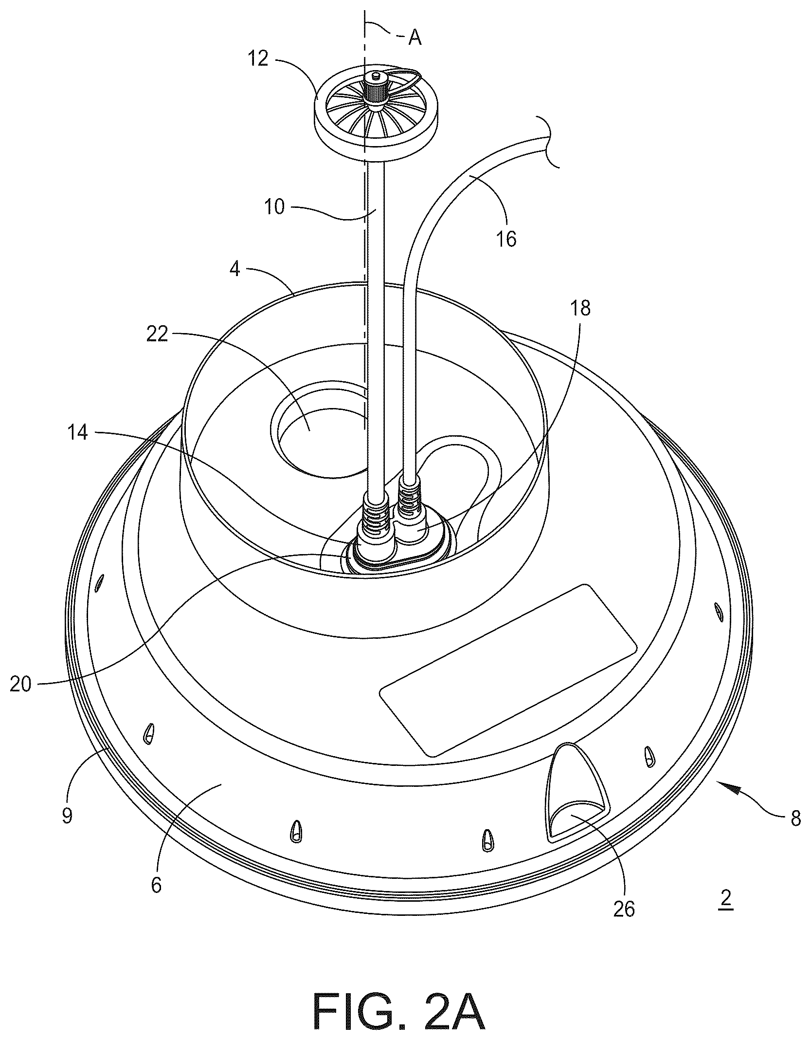 Patent US12092397 Figure 3 – Disposable for a spray drying system