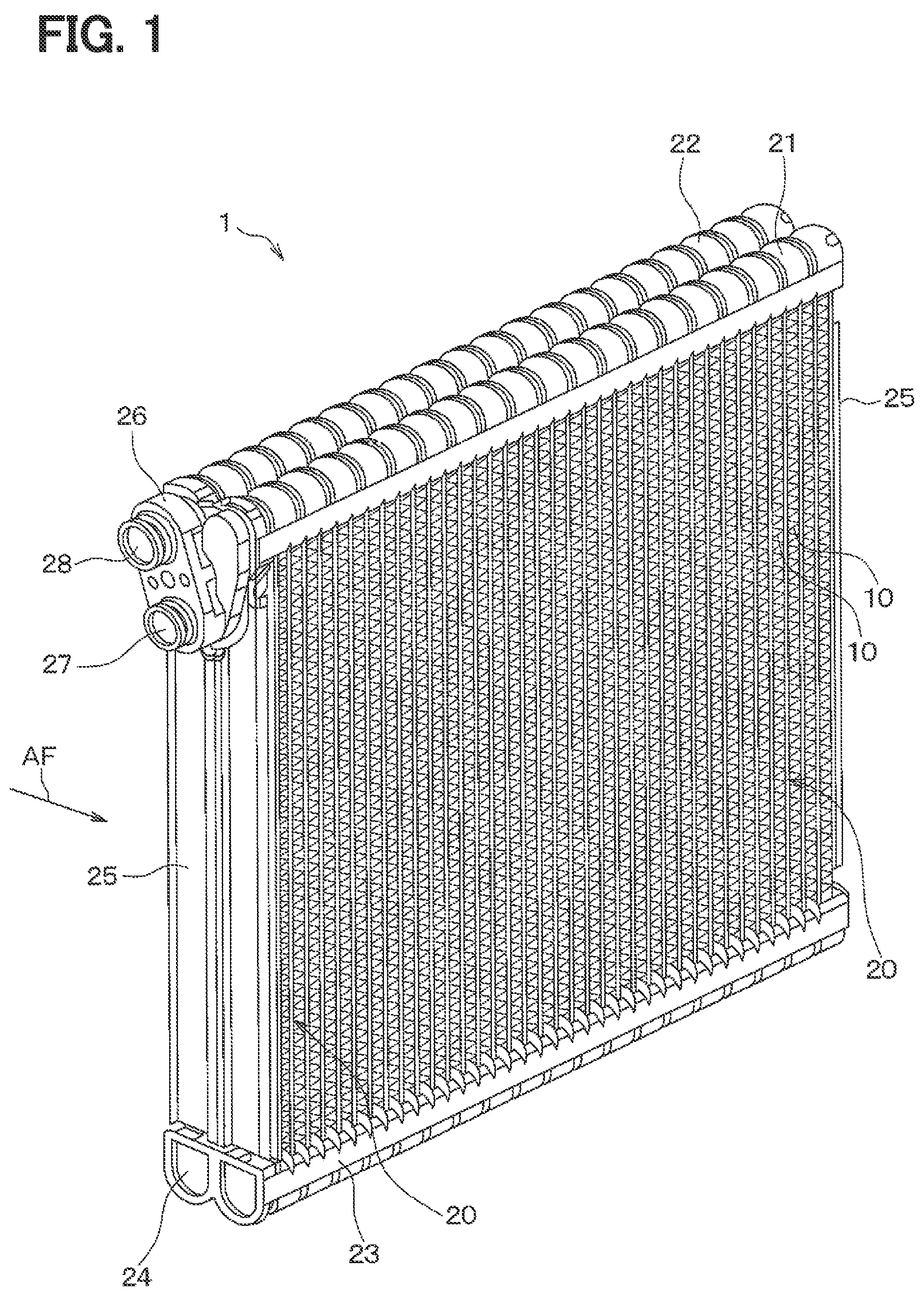 Patent US12092403 Figure 1 – Heat exchanger