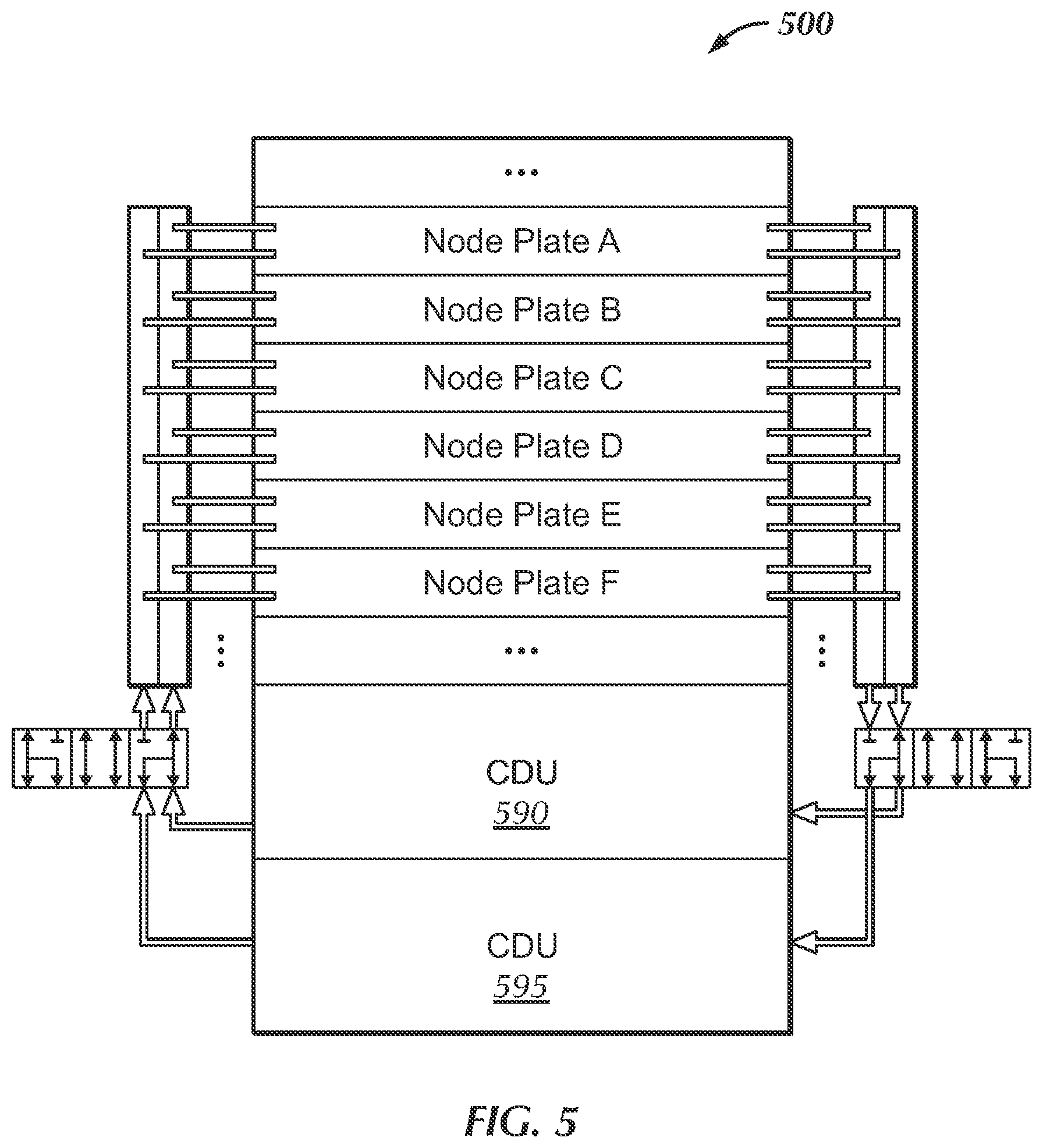 Patent US12092405 Figure 6 – Smart cold plate for redundant liquid cooling loops