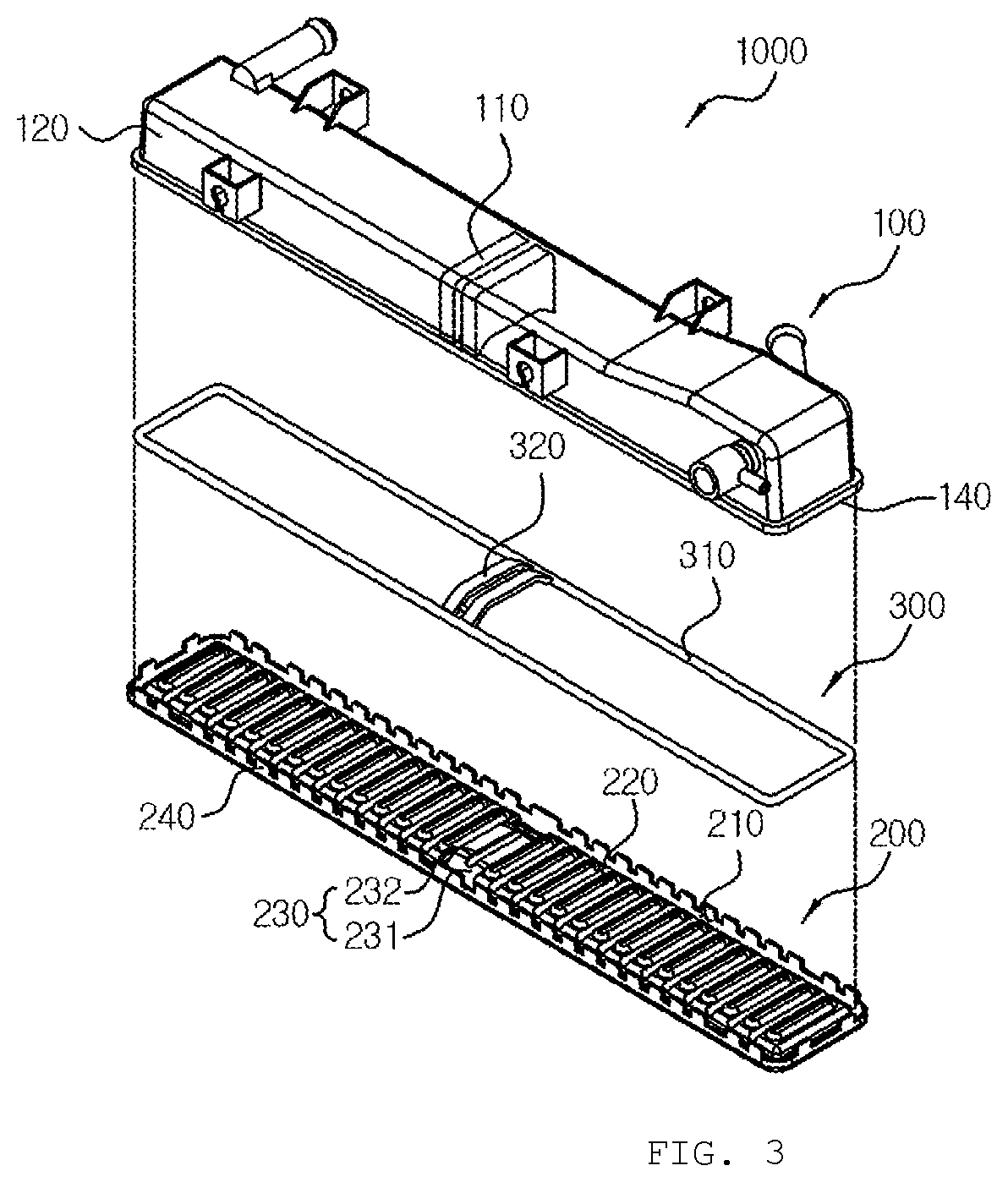 Patent US12092407 Figure 3 – Integrated heat exchanger
