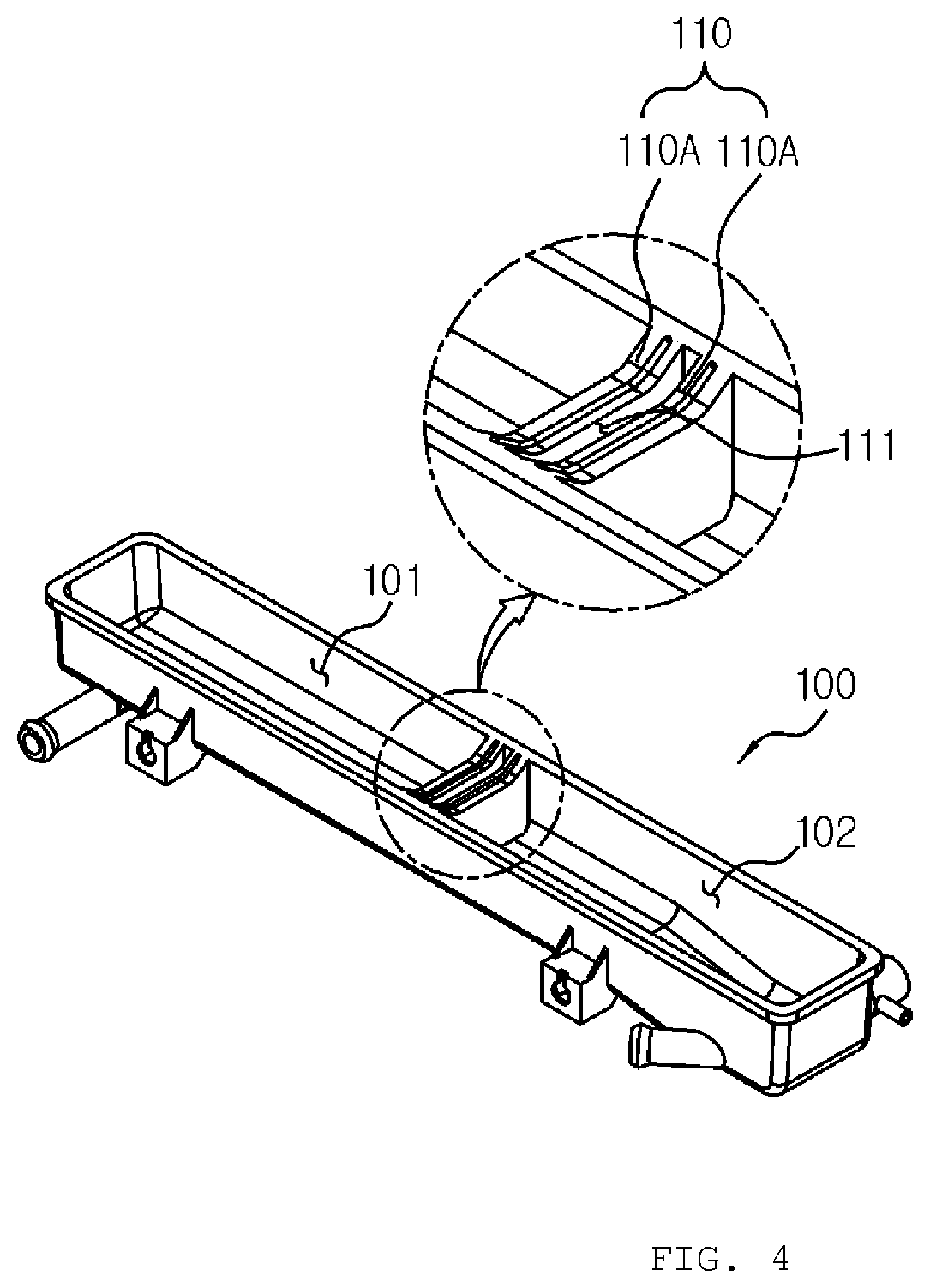 Patent US12092407 Figure 4 – Integrated heat exchanger