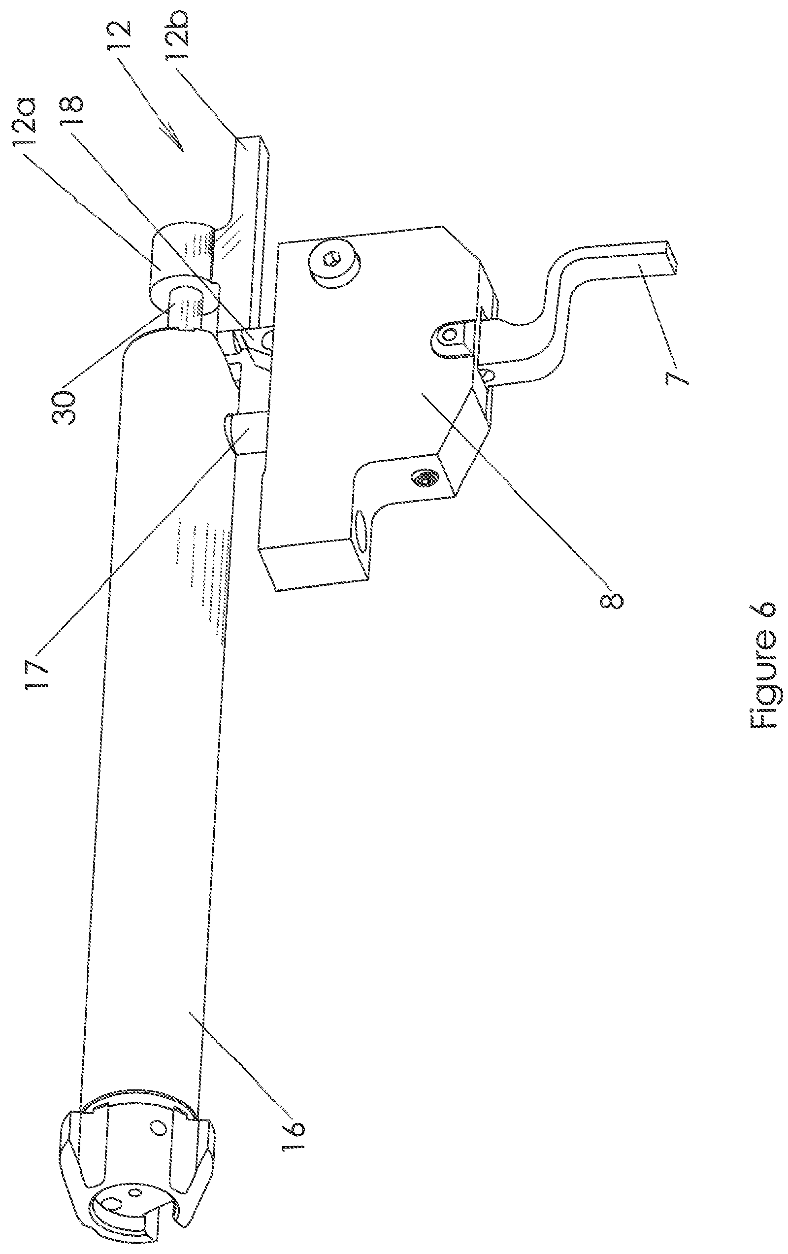 Patent US12092409 Figure 6 – Trigger mechanism for a rifle