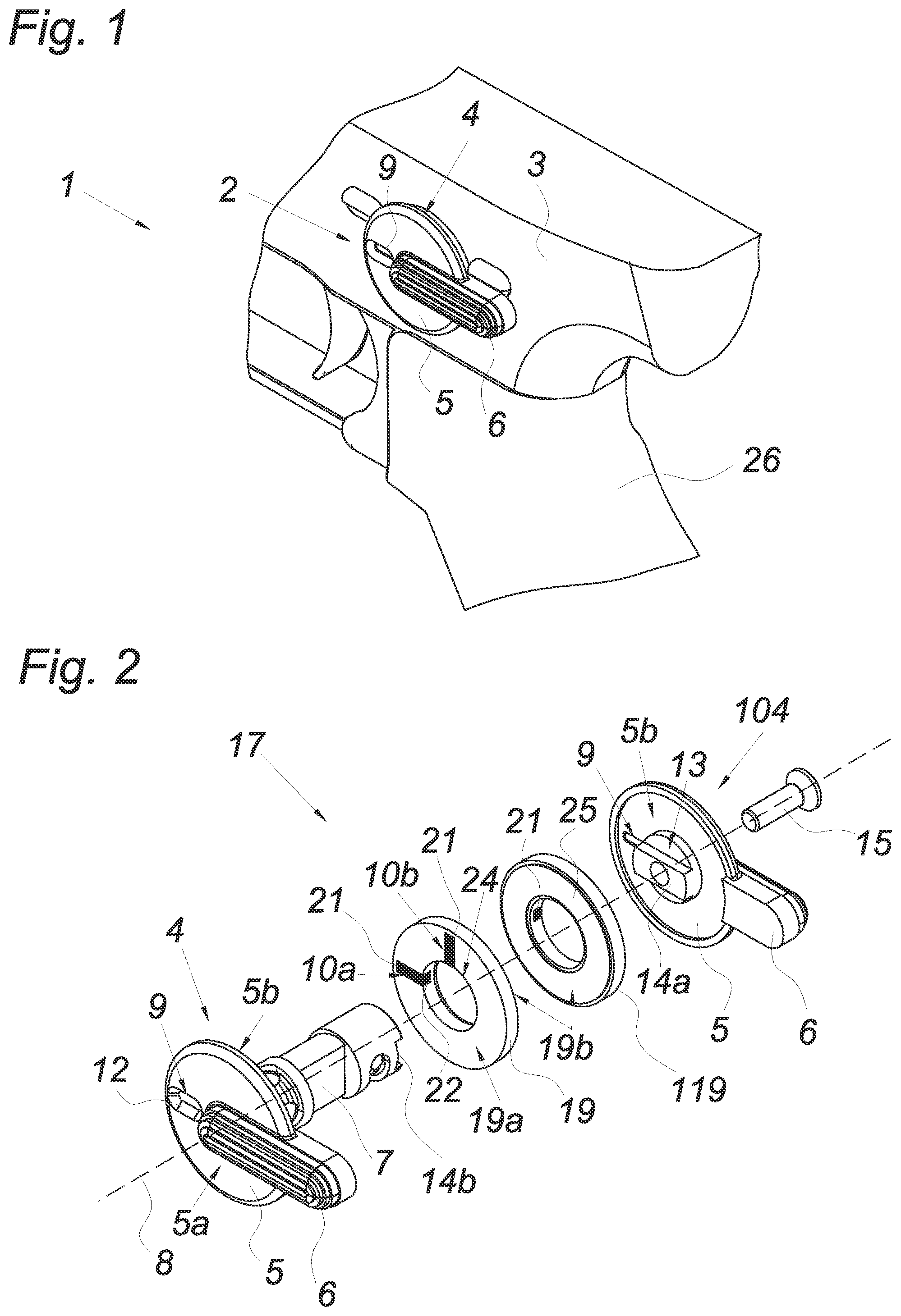 Patent US12092410 Figure 1 – Safety selector lever for a manual firearm safety