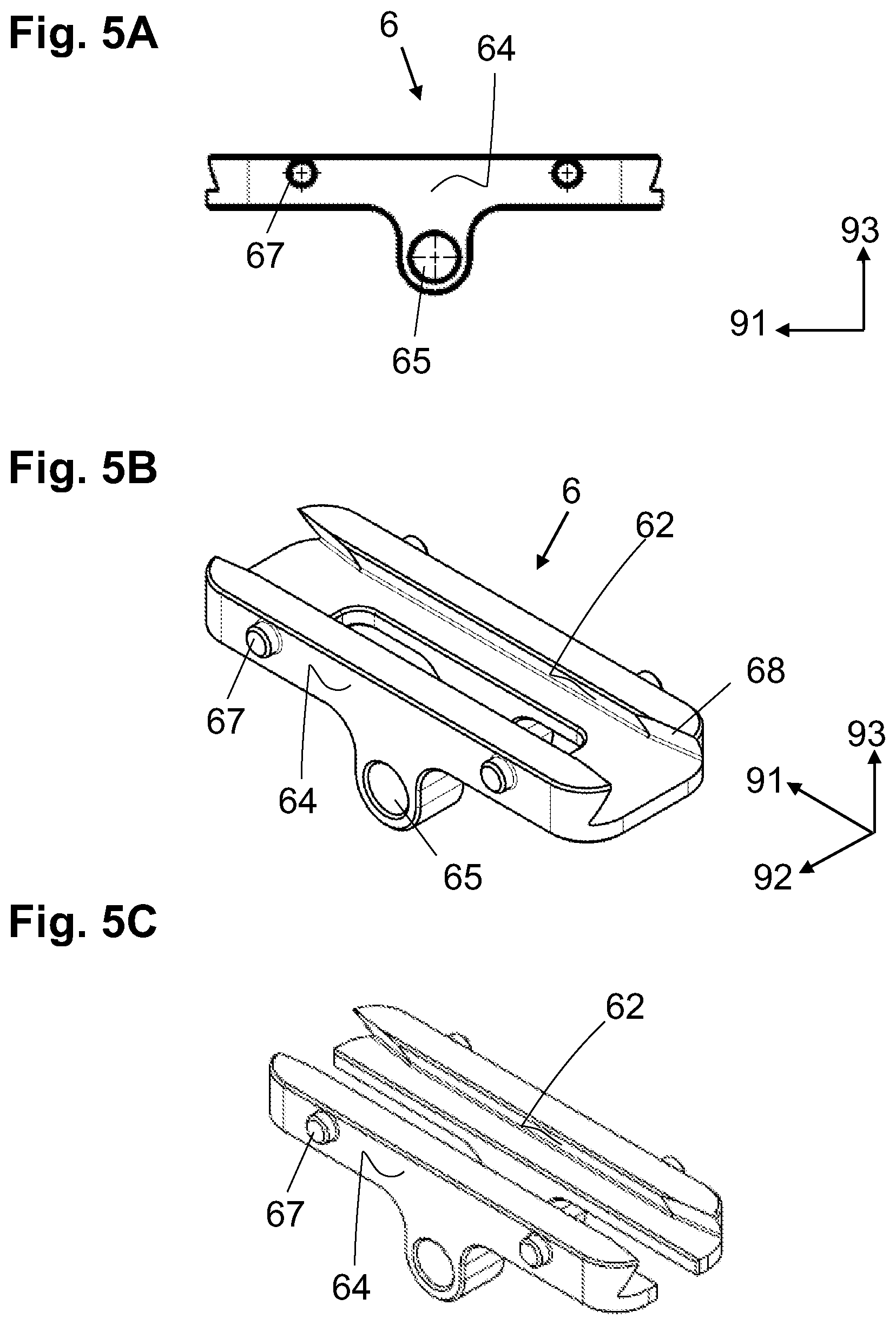 Patent US12092413 Figure 5 – Firearm with barrel clamp
