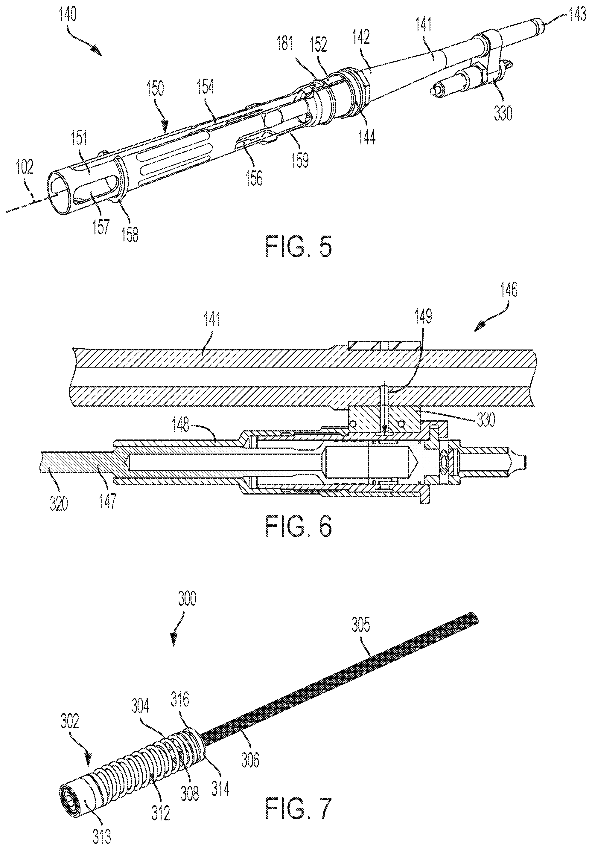 Patent US12092414 Figure 3 – Recoil assembly for a machine gun