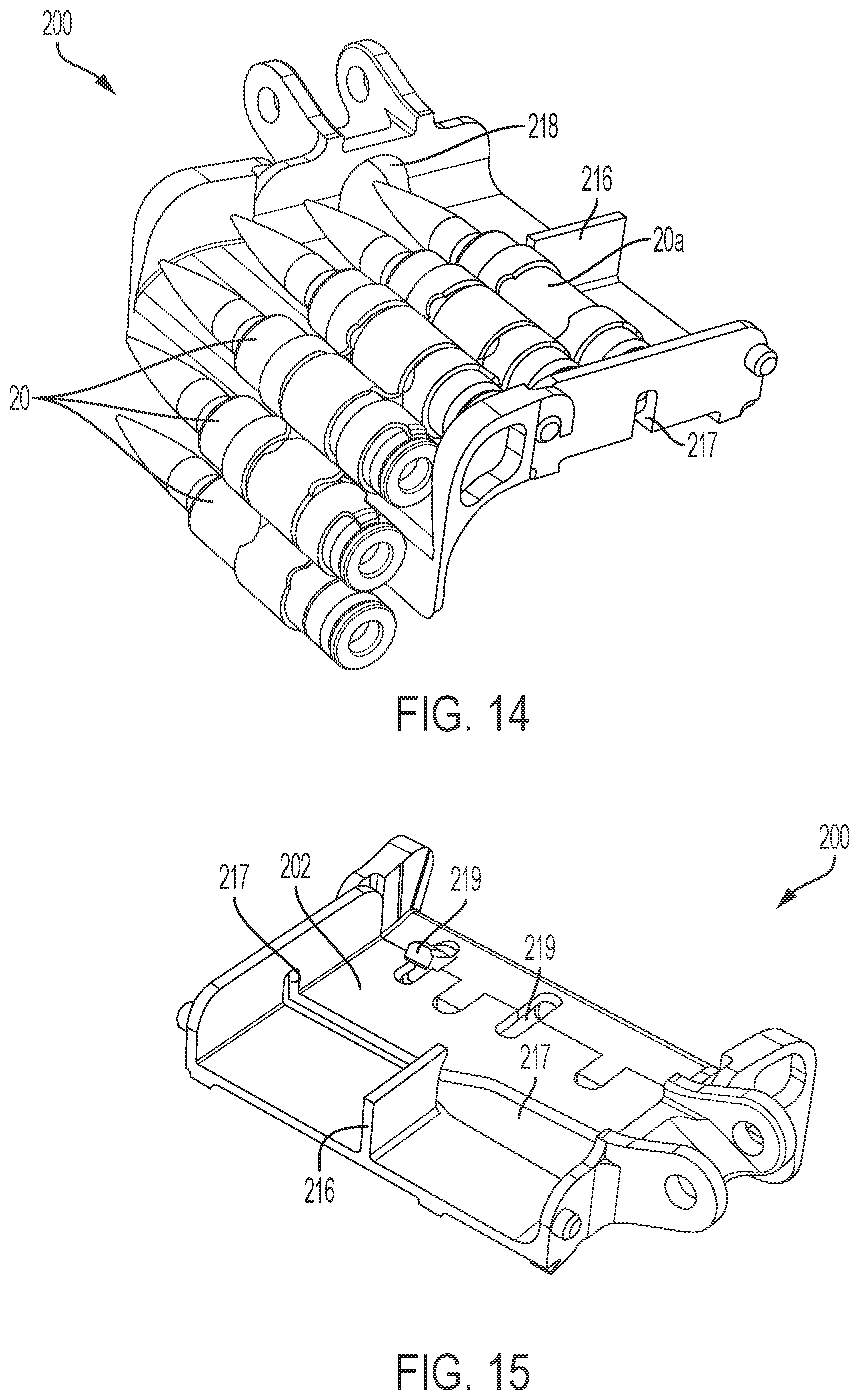 Patent US12092414 Figure 8 – Recoil assembly for a machine gun
