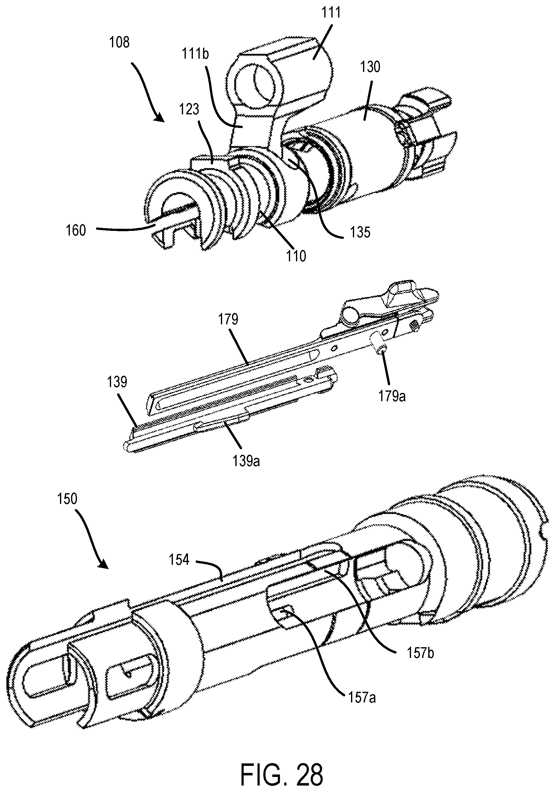 Patent US12092414 Figure 15 – Recoil assembly for a machine gun