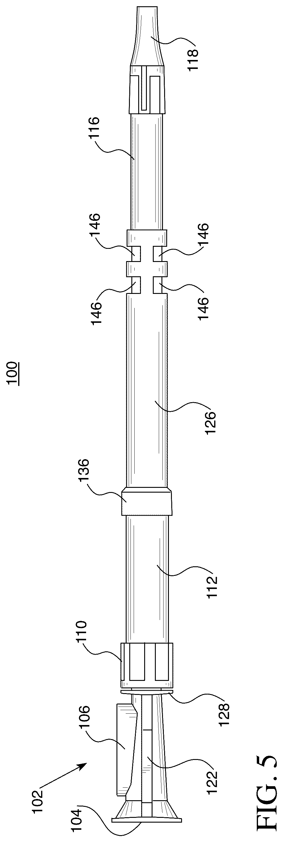 Patent US12092415 Figure 4 – Bore guide
