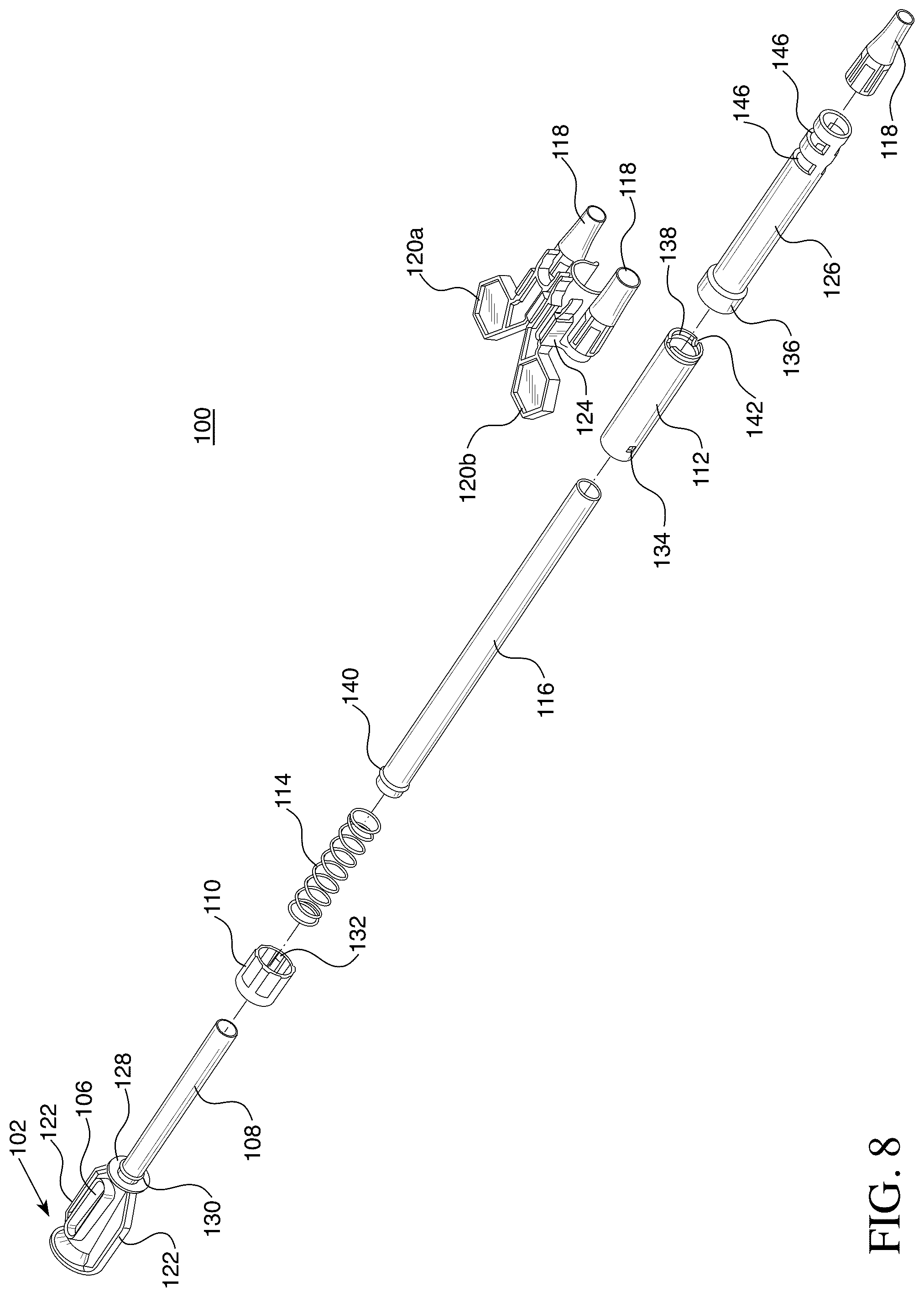 Patent US12092415 Figure 6 – Bore guide
