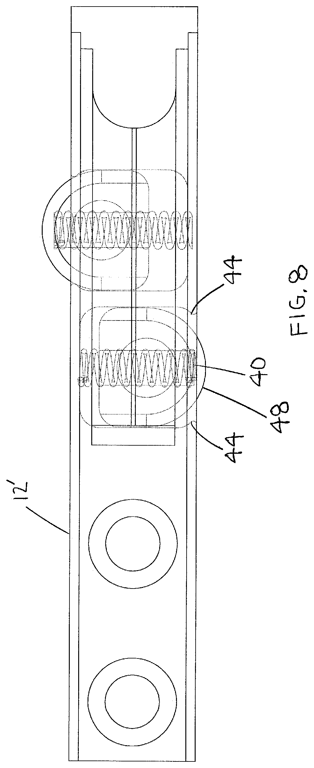 Patent US12092416 Figure 8 – Delayed blowback device