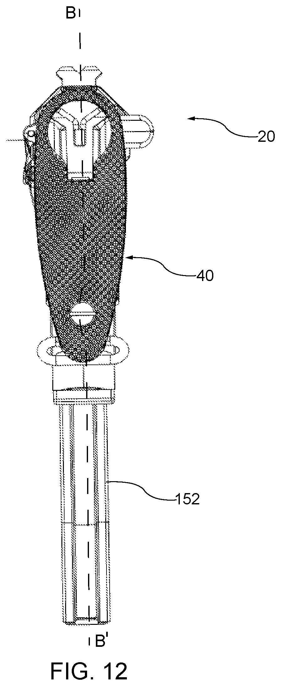 Patent US12092418 Figure 12 – Integrated pistol and rifle training method and apparatus