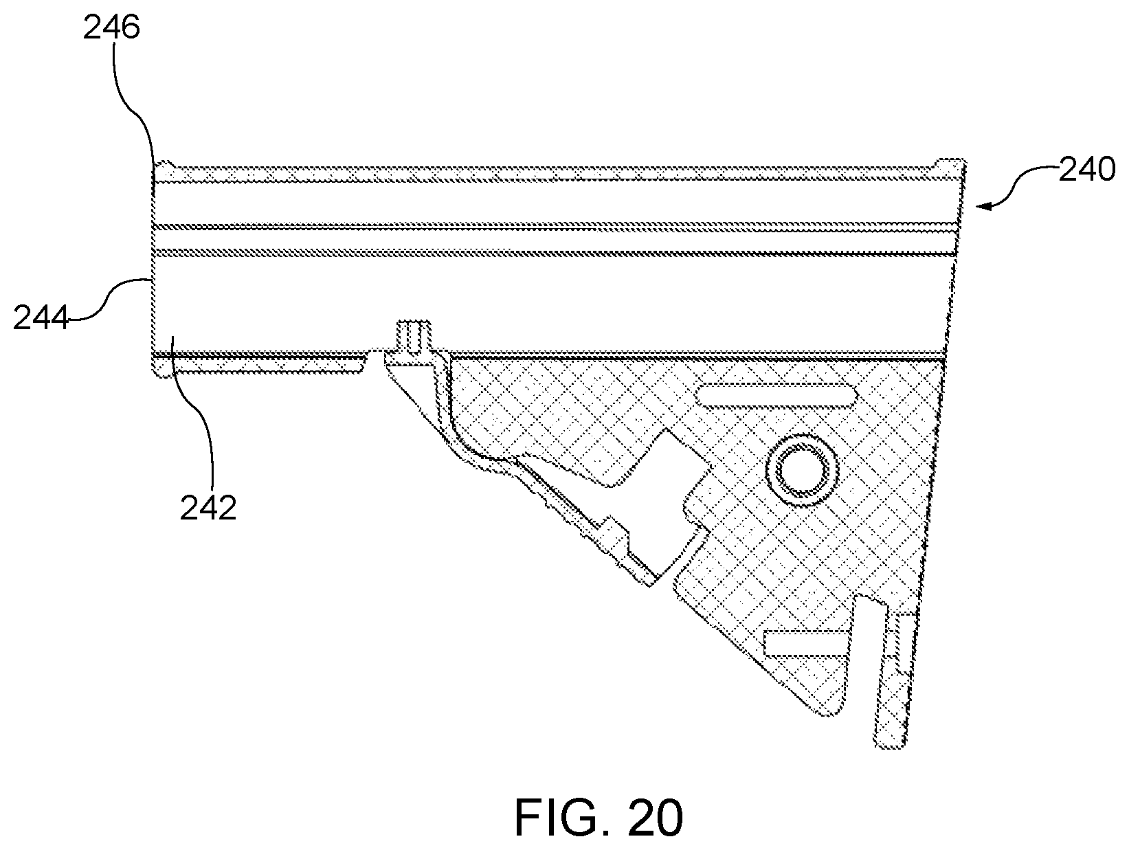 Patent US12092418 Figure 20 – Integrated pistol and rifle training method and apparatus