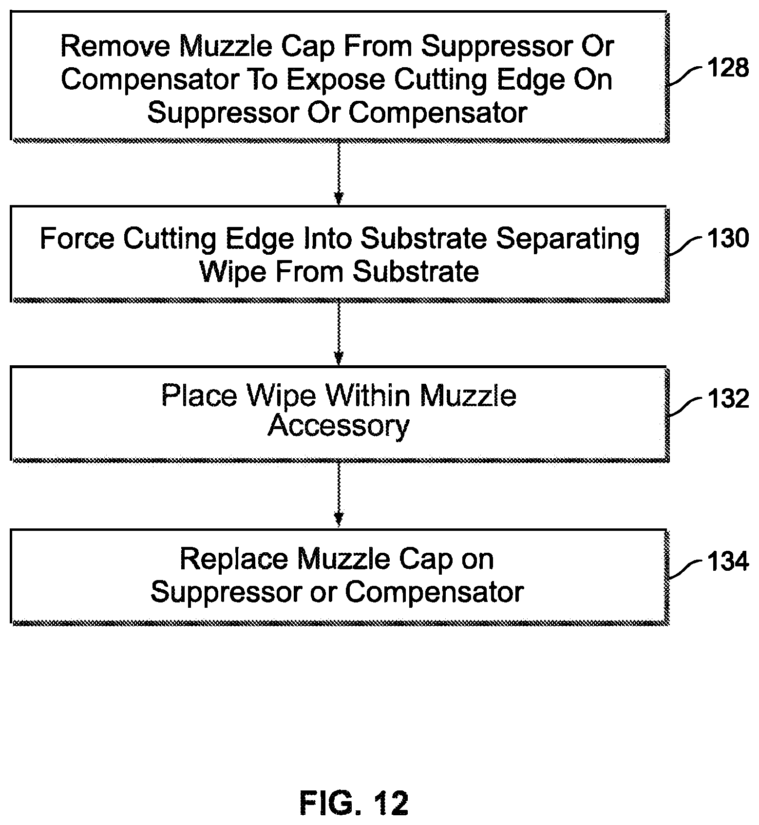 Patent US12092419 Figure 8 – Wipe-cutting tool