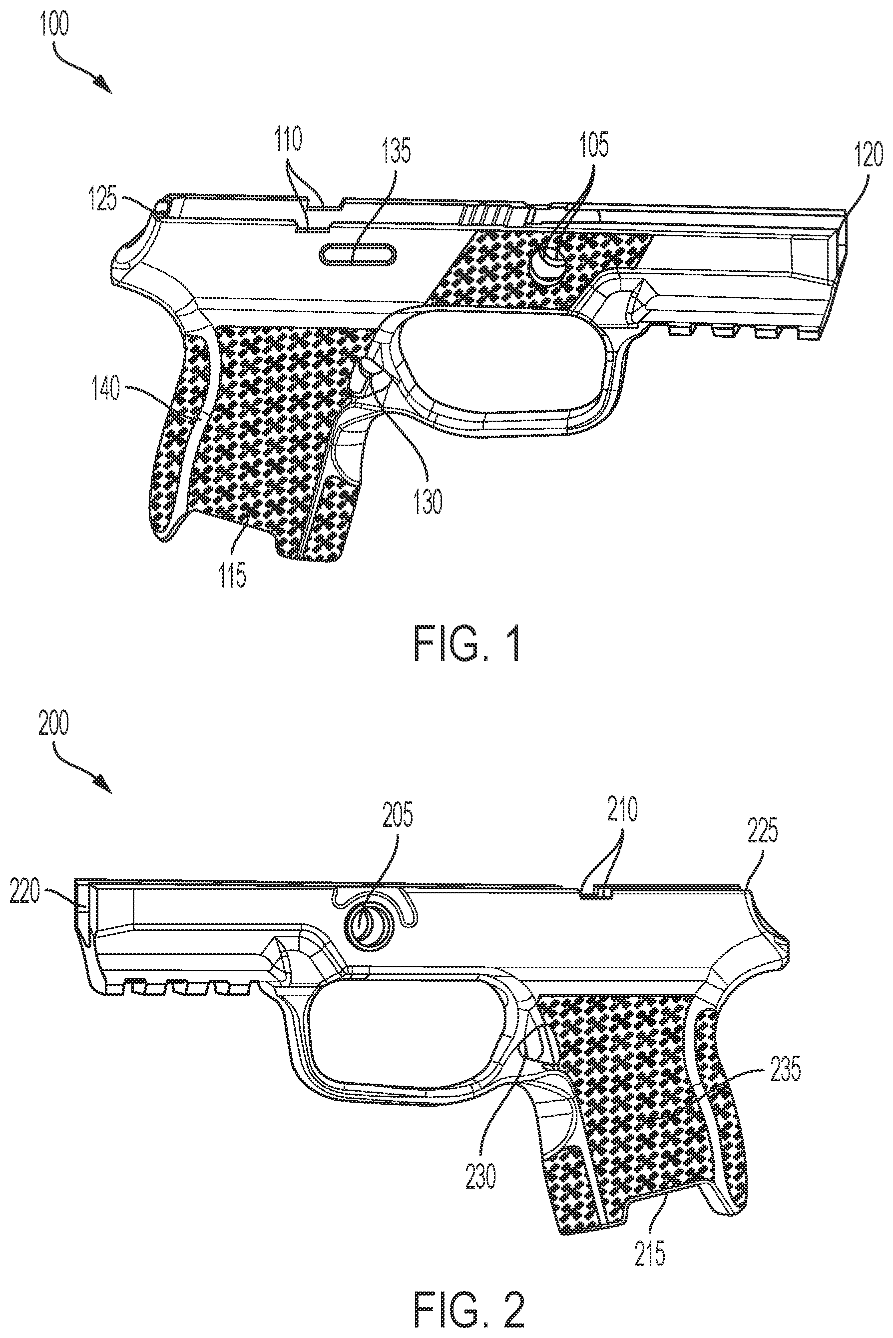 Patent US12092421 Figure 1 – Modular firearm adapter system and device