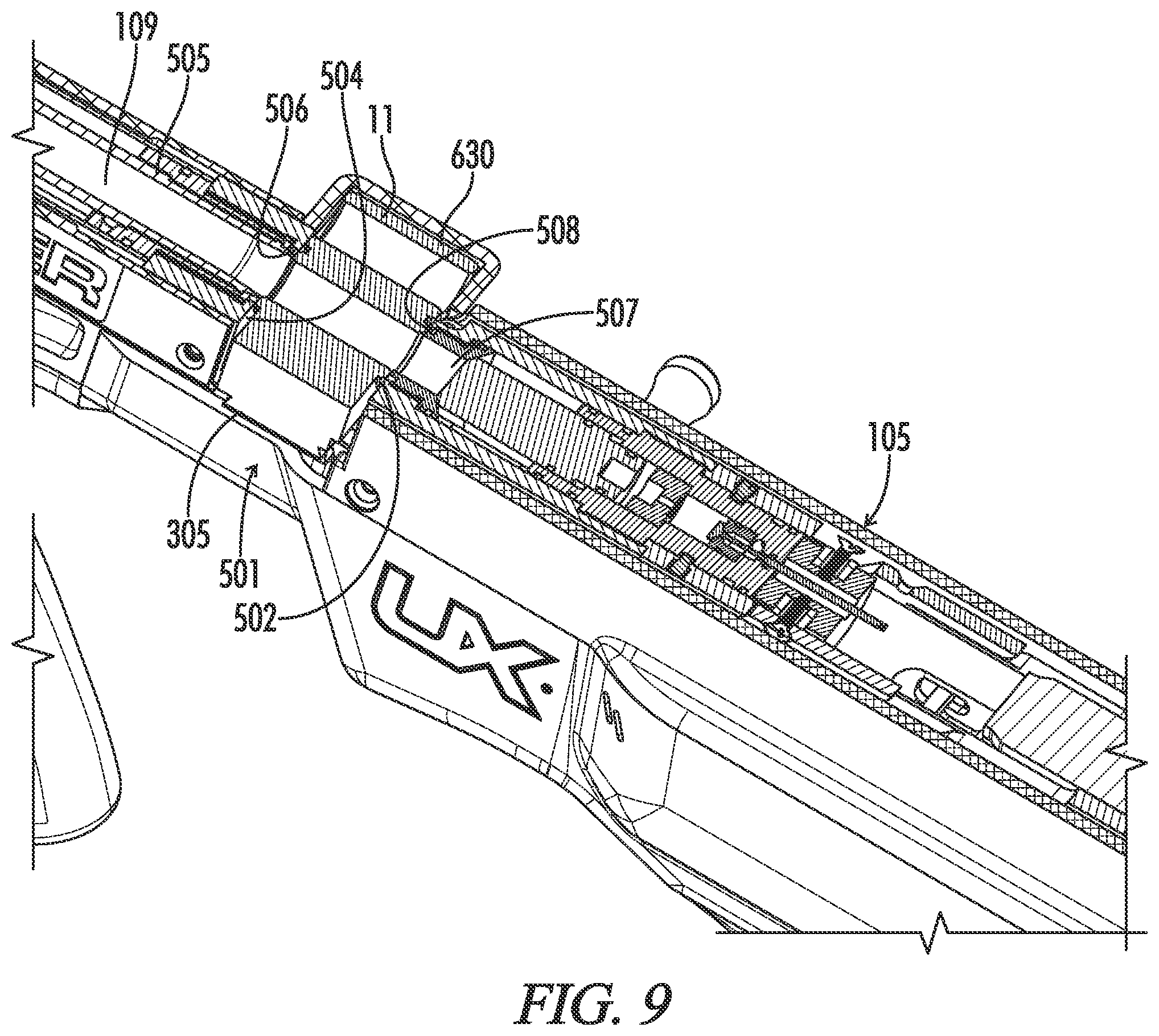 Patent US12092423 Figure 9 – Dynamic sealing chamber magazine