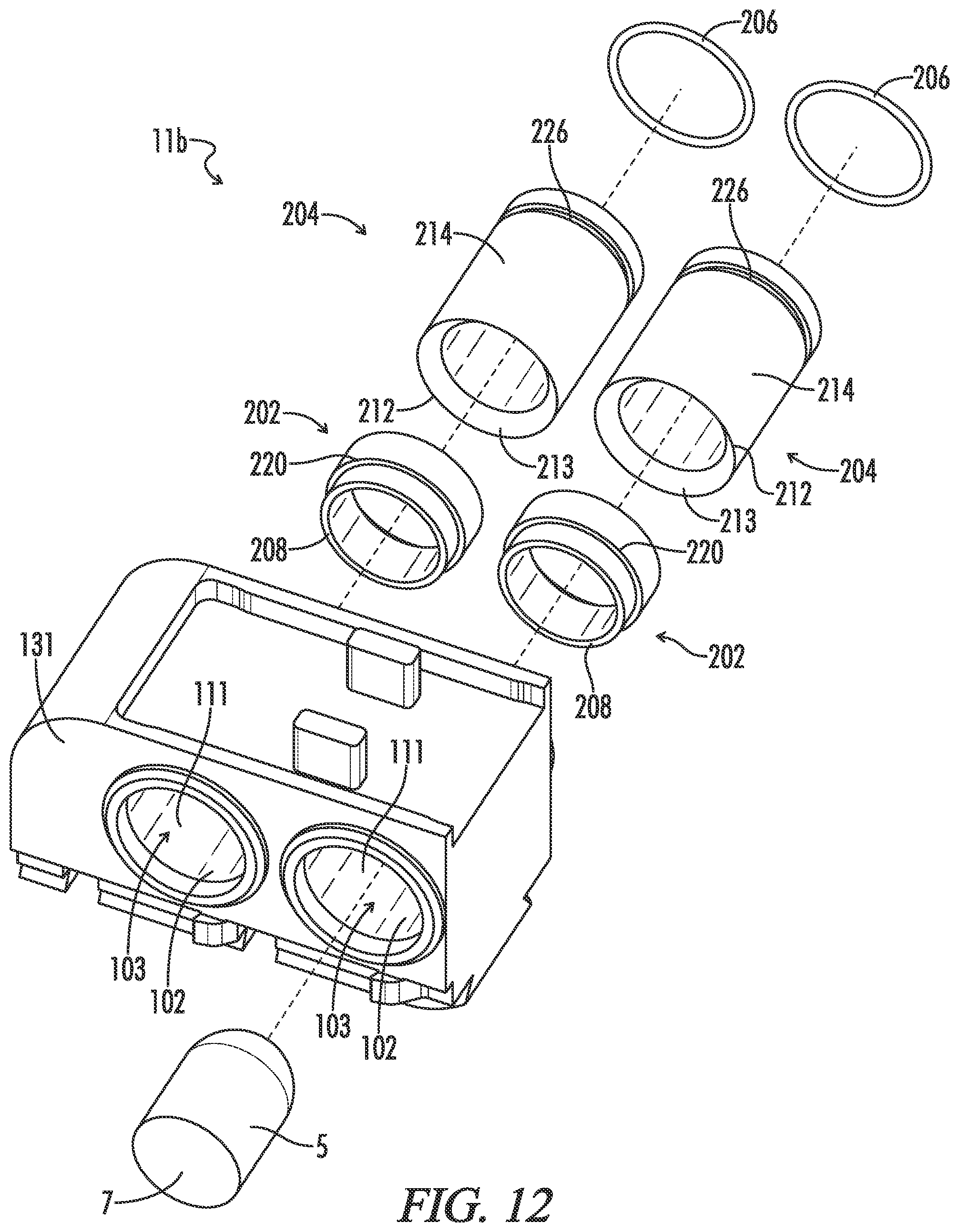 Patent US12092423 Figure 12 – Dynamic sealing chamber magazine