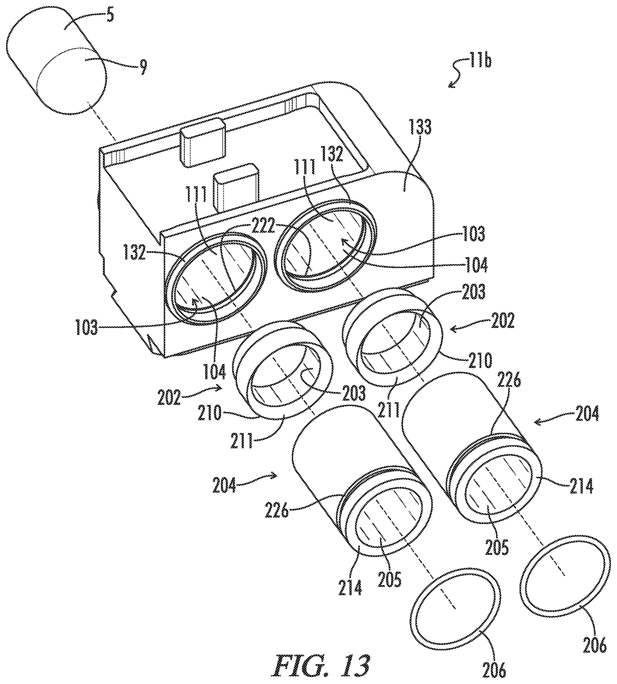 Patent US12092423 Figure 13 – Dynamic sealing chamber magazine