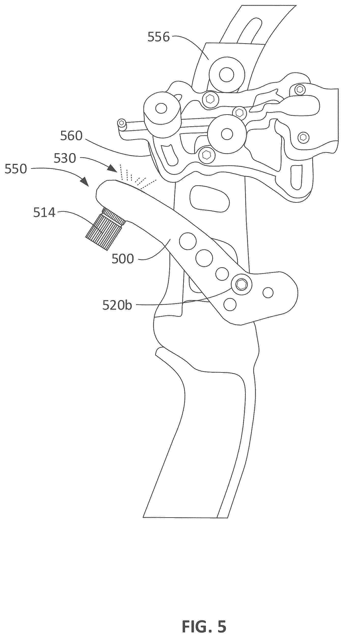 Patent US12092425 Figure 5 – Distance marker tape light assembly